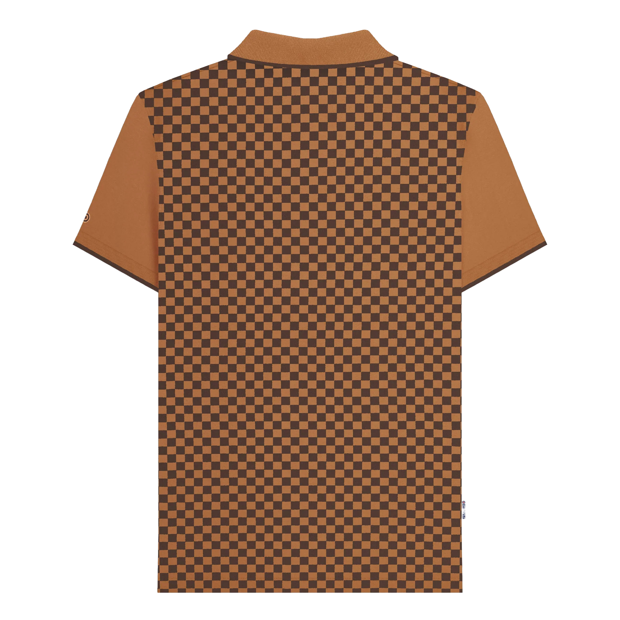 Lambretta Herren Poloshirt zweifarbig Allover Print LB174 - Bild 7 von 11