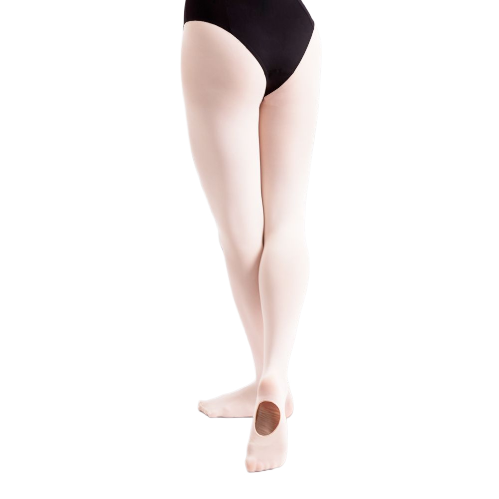 Silky Childrens Girls Convertible Dance Ballet Tights (1 Pair) (LW436) - Picture 6 of 7