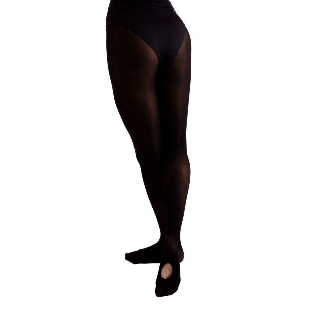 Silky Childrens Girls Convertible Dance Ballet Tights (1 Pair) (LW436) - Picture 3 of 7
