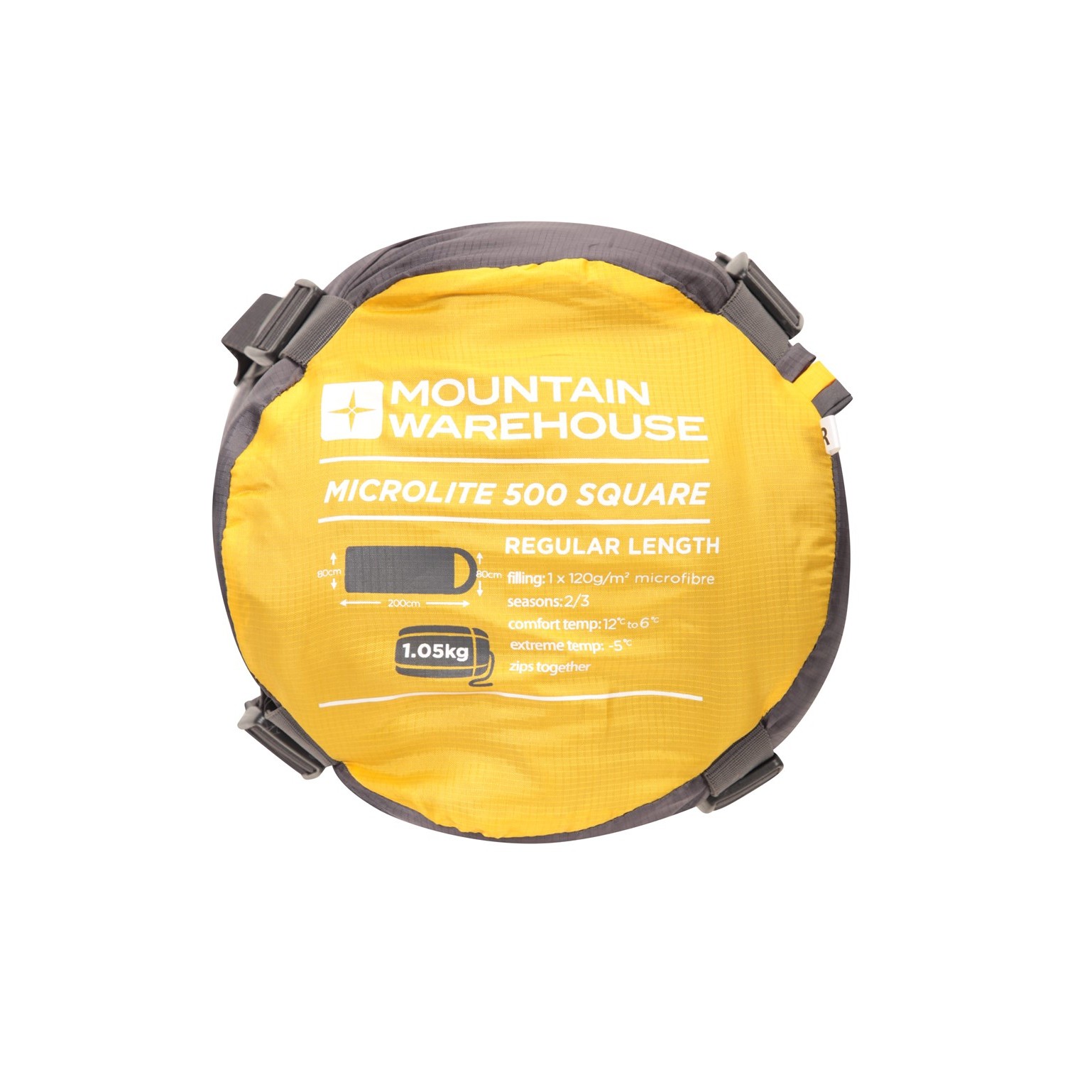 Mountain Warehouse - Schlafsack "Microlite 500 Mid Season", Quadratisch (MW2081) - Bild 11 von 13