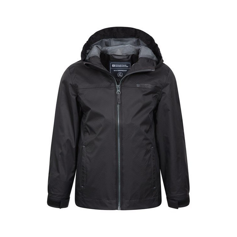 Mountain Warehouse Childrens/Kids Torrent Taped Seam Waterproof Jacket (MW210) - Picture 11 of 51