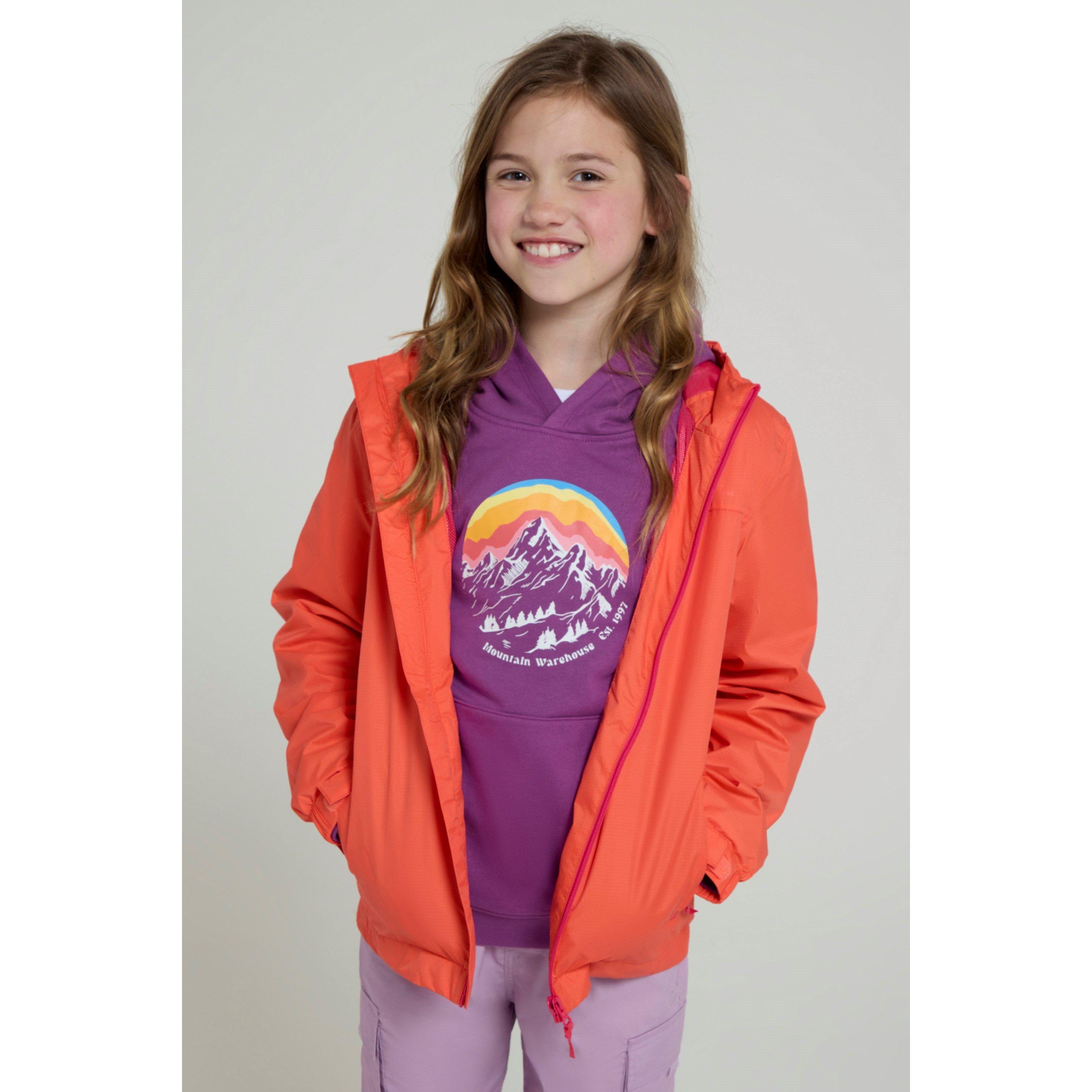 Mountain Warehouse Childrens/Kids Torrent Taped Seam Waterproof Jacket (MW210) - Picture 13 of 51