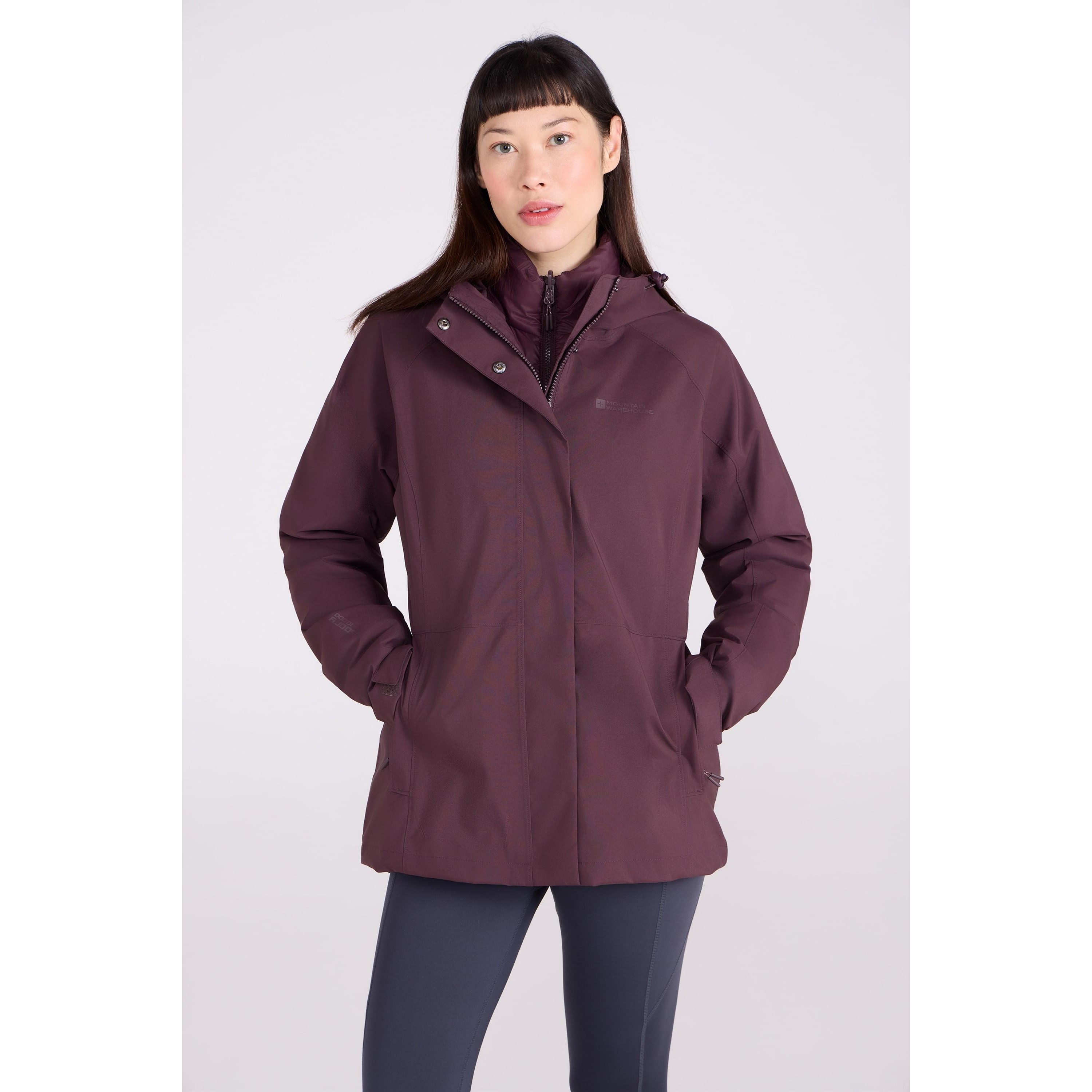 Mountain Warehouse Alaskan Giacca Imbottita 3 In 1 Donna (MW2126) - Foto 7 di 8