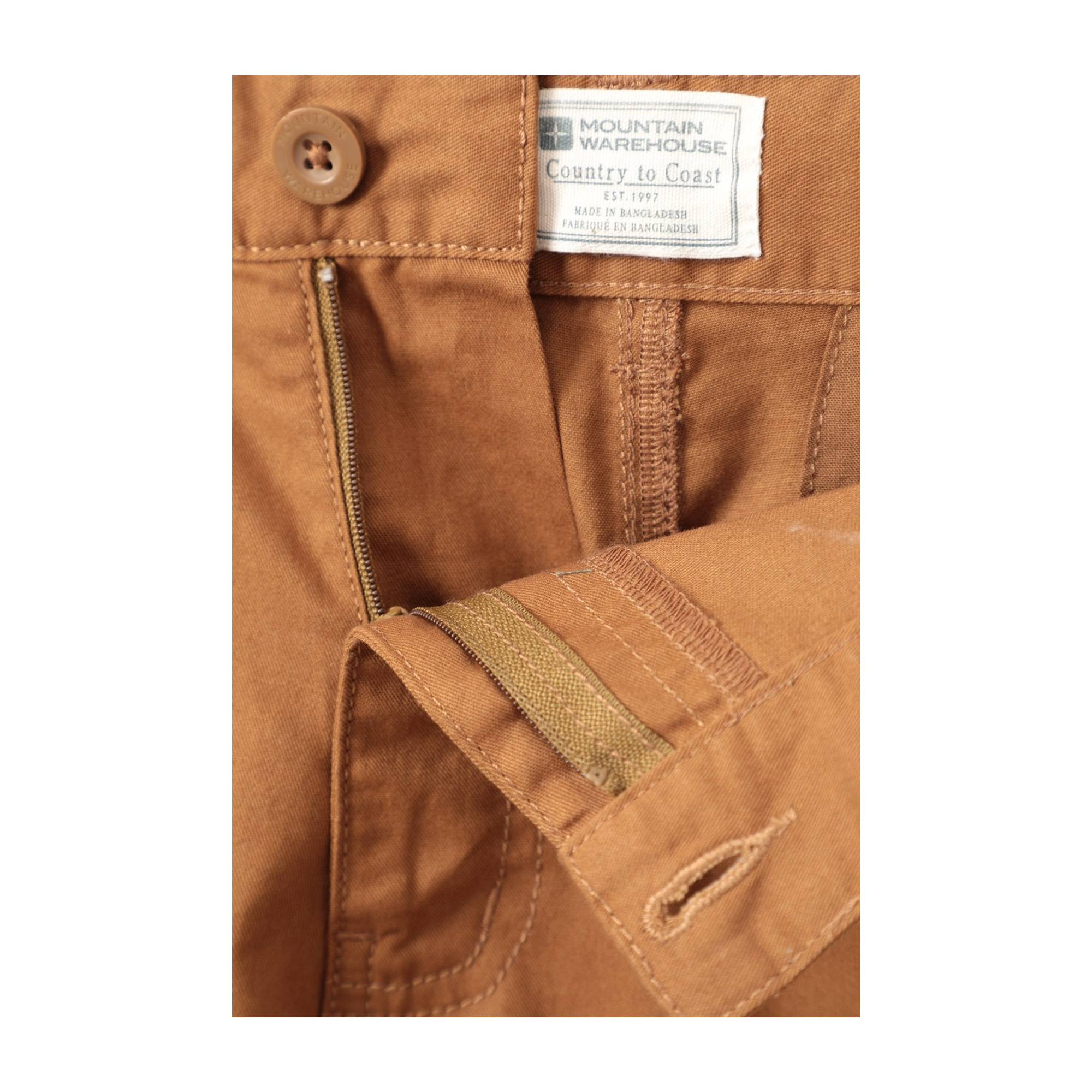 Mountain Warehouse Lakeside Pantaloncini Cargo Uomo (MW229) - Foto 26 di 45