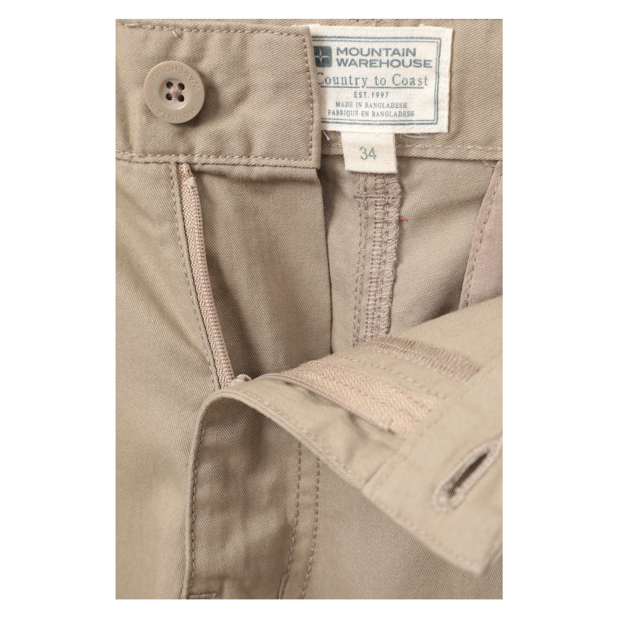 Mountain Warehouse Lakeside Pantaloncini Cargo Uomo (MW229) - Foto 14 di 45