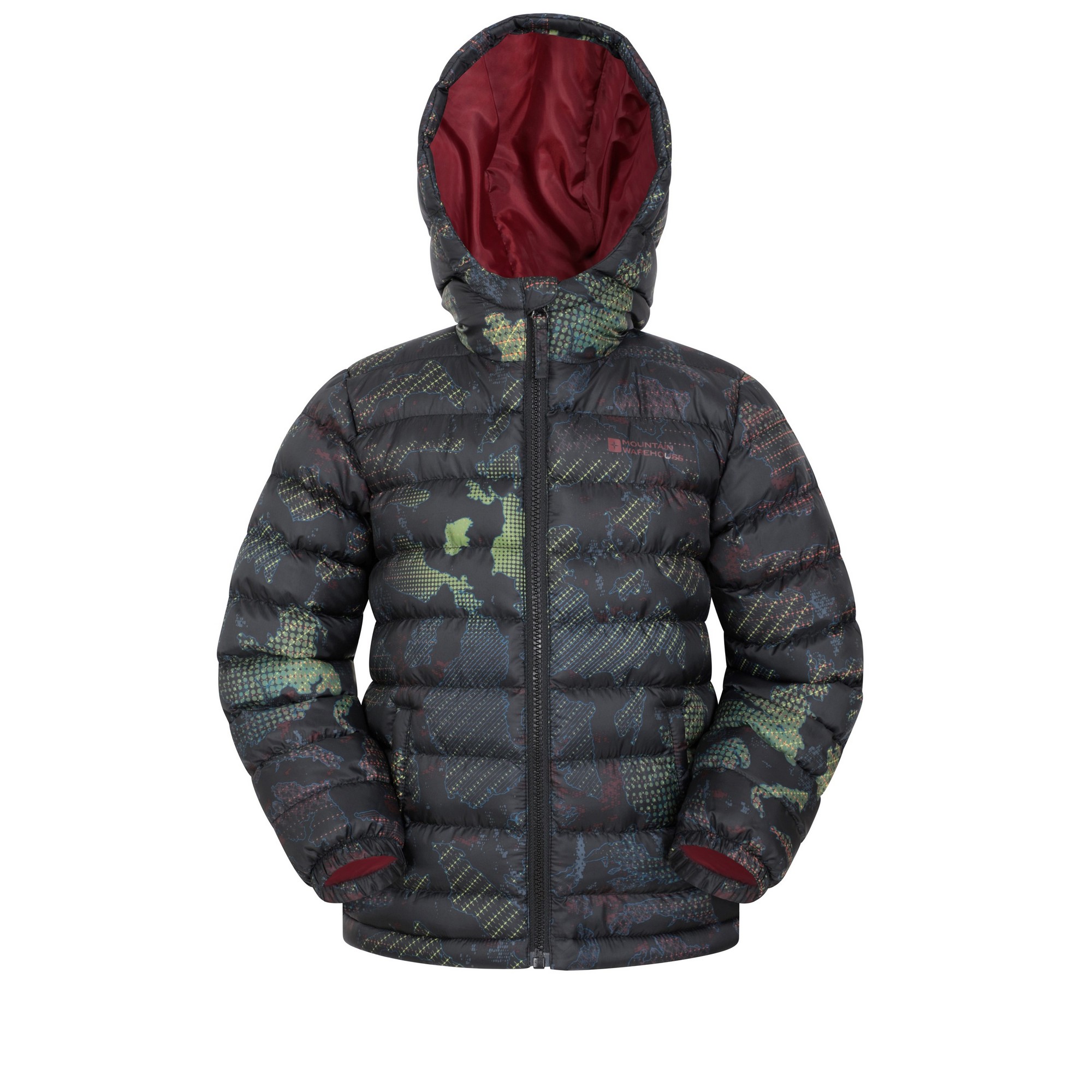 Mountain Warehouse Barn/Kids Seasons Mönstrad Vadderad Jacka