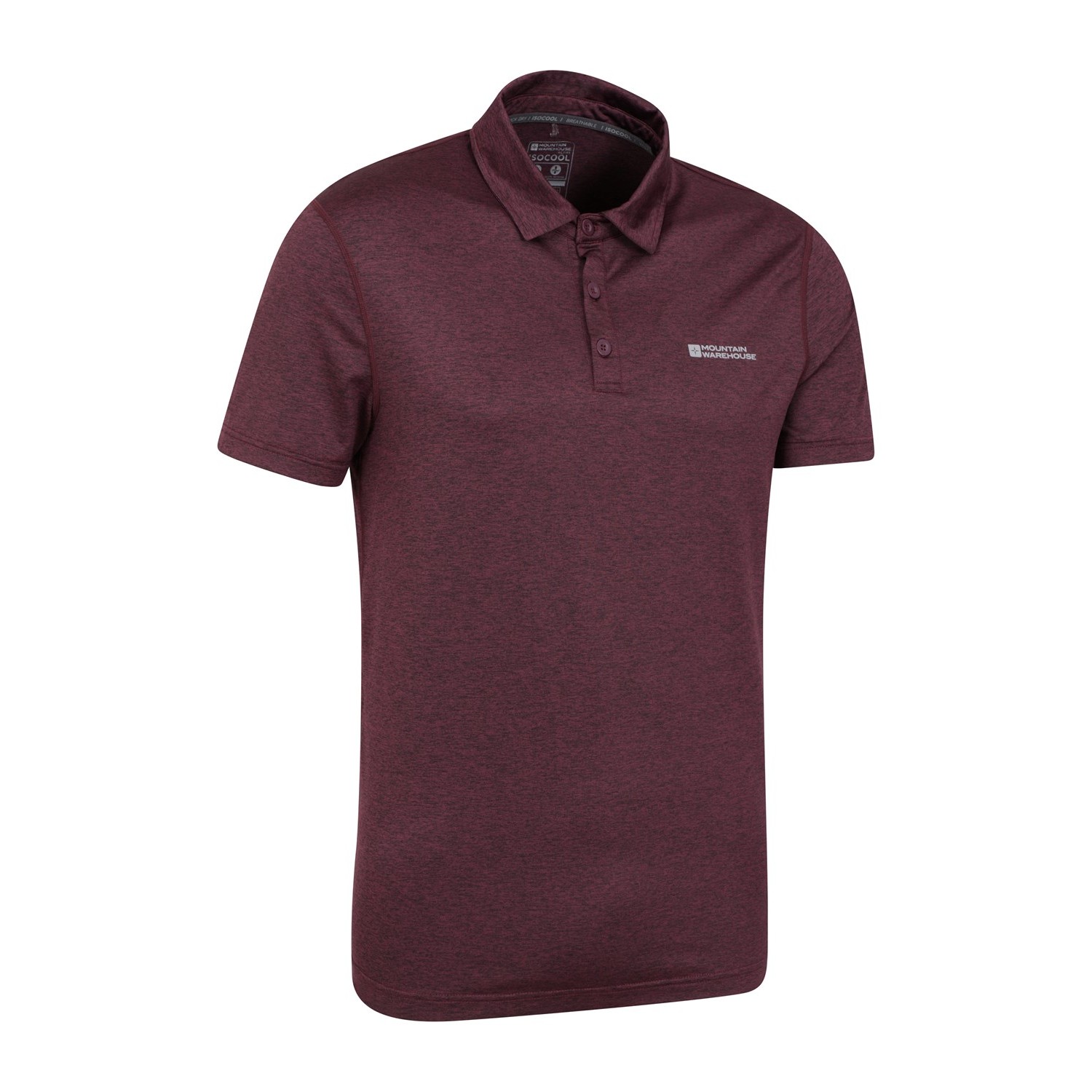 Mountain Warehouse Mens Deuce IsoCool Polo Shirt (MW889) - Picture 21 of 32