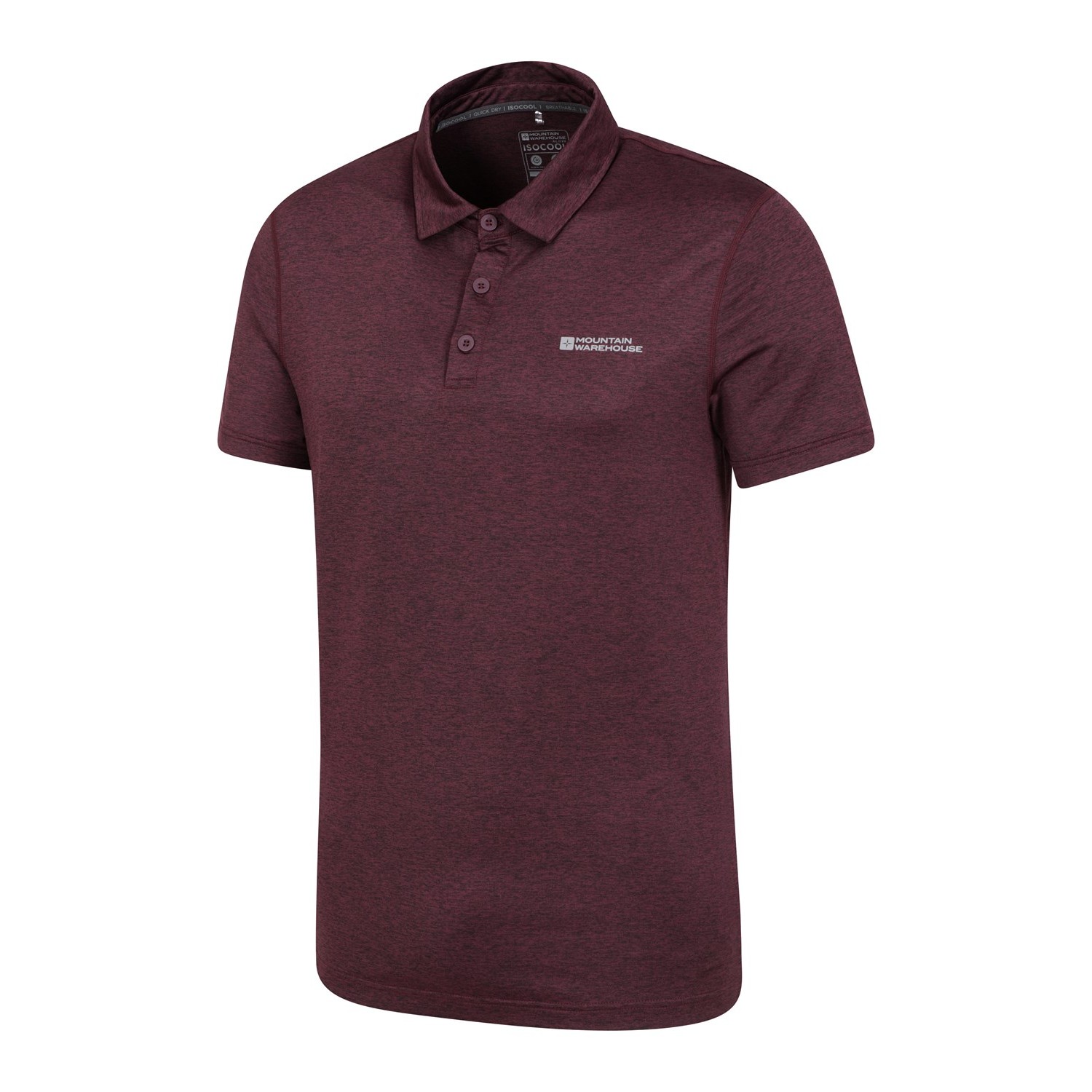 Mountain Warehouse Mens Deuce IsoCool Polo Shirt (MW889) - Picture 22 of 32