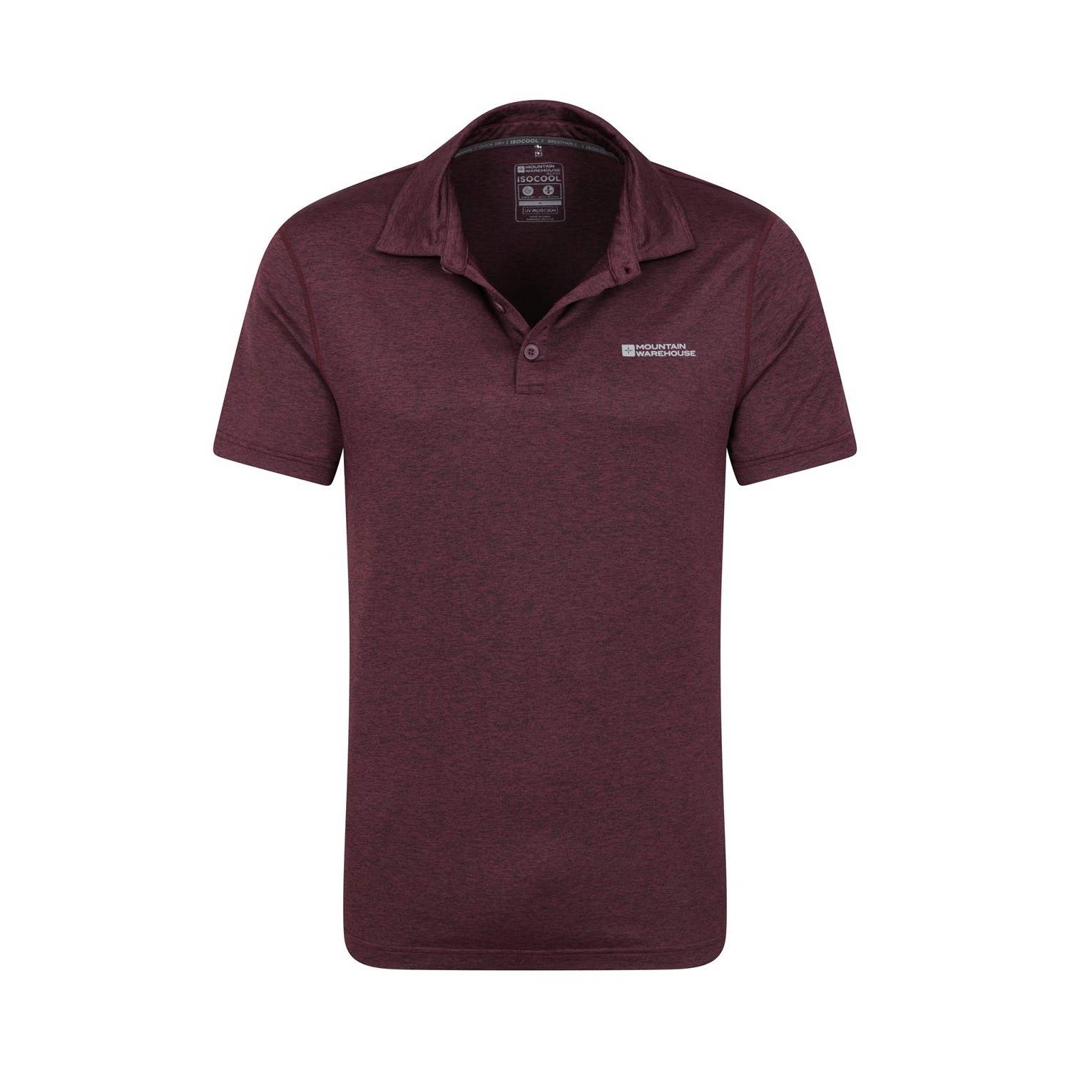 Mountain Warehouse Mens Deuce IsoCool Polo Shirt (MW889) - Picture 23 of 32