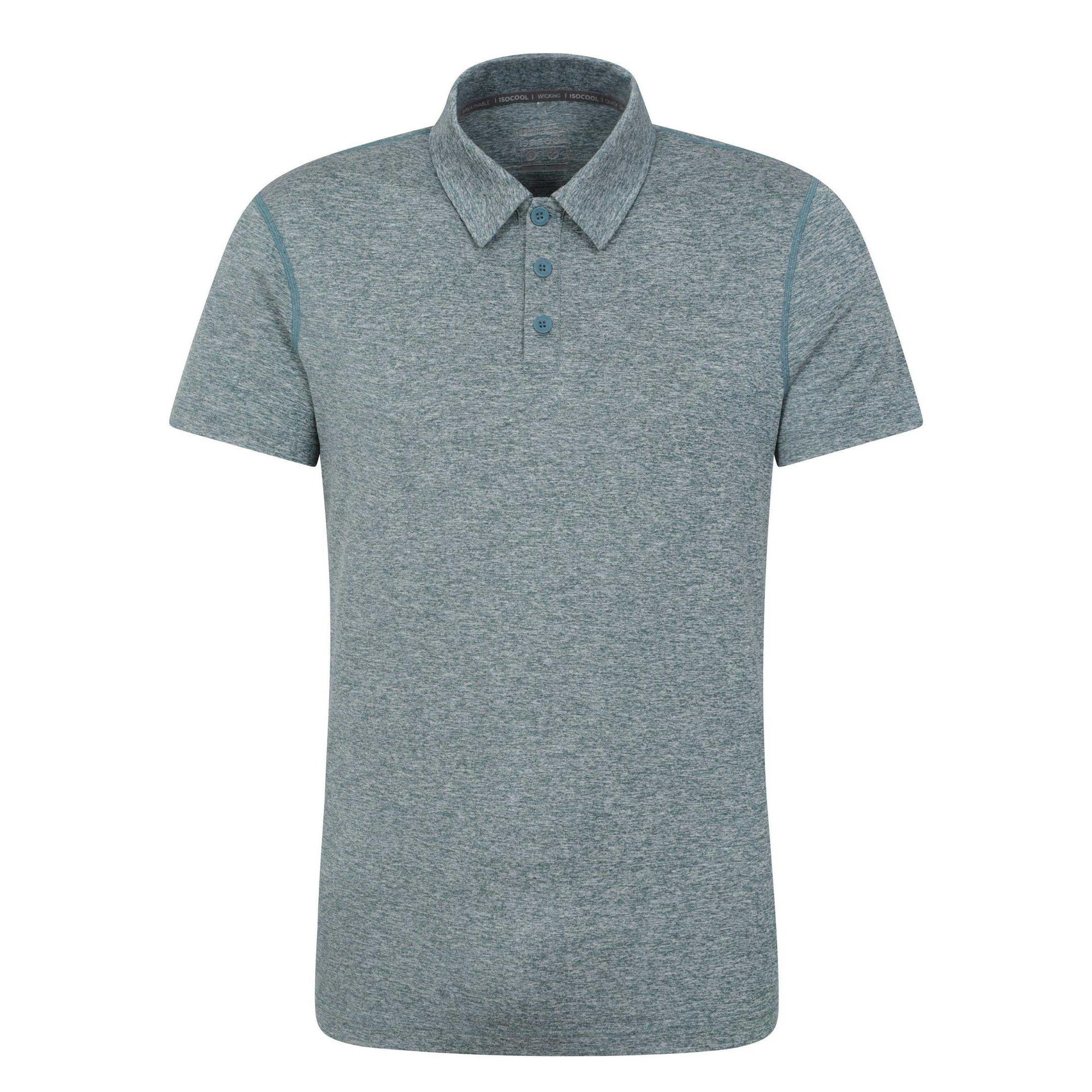 Mountain Warehouse Mens Deuce IsoCool Polo Shirt (MW889) - Picture 11 of 32