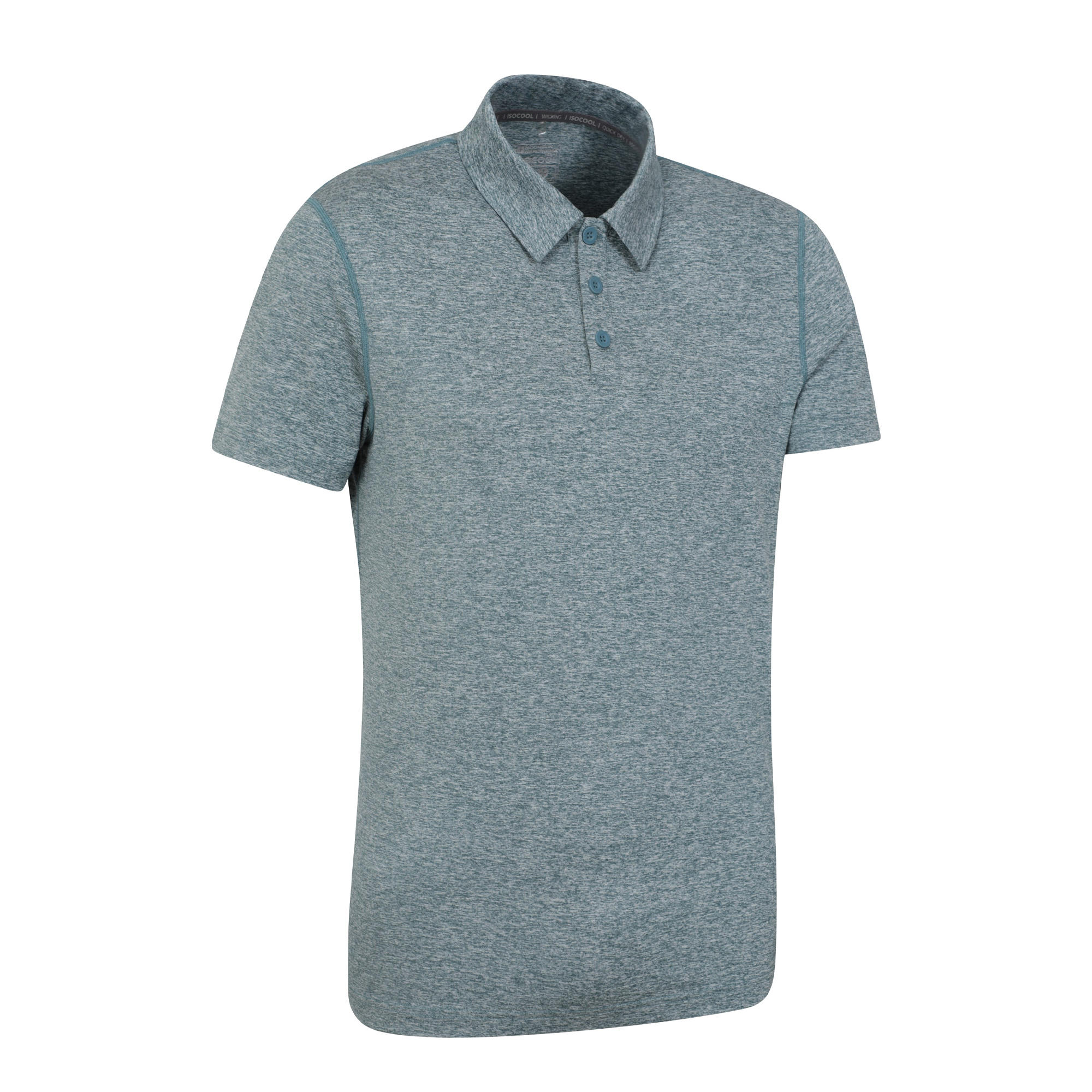 Mountain Warehouse Mens Deuce IsoCool Polo Shirt (MW889) - Picture 13 of 32