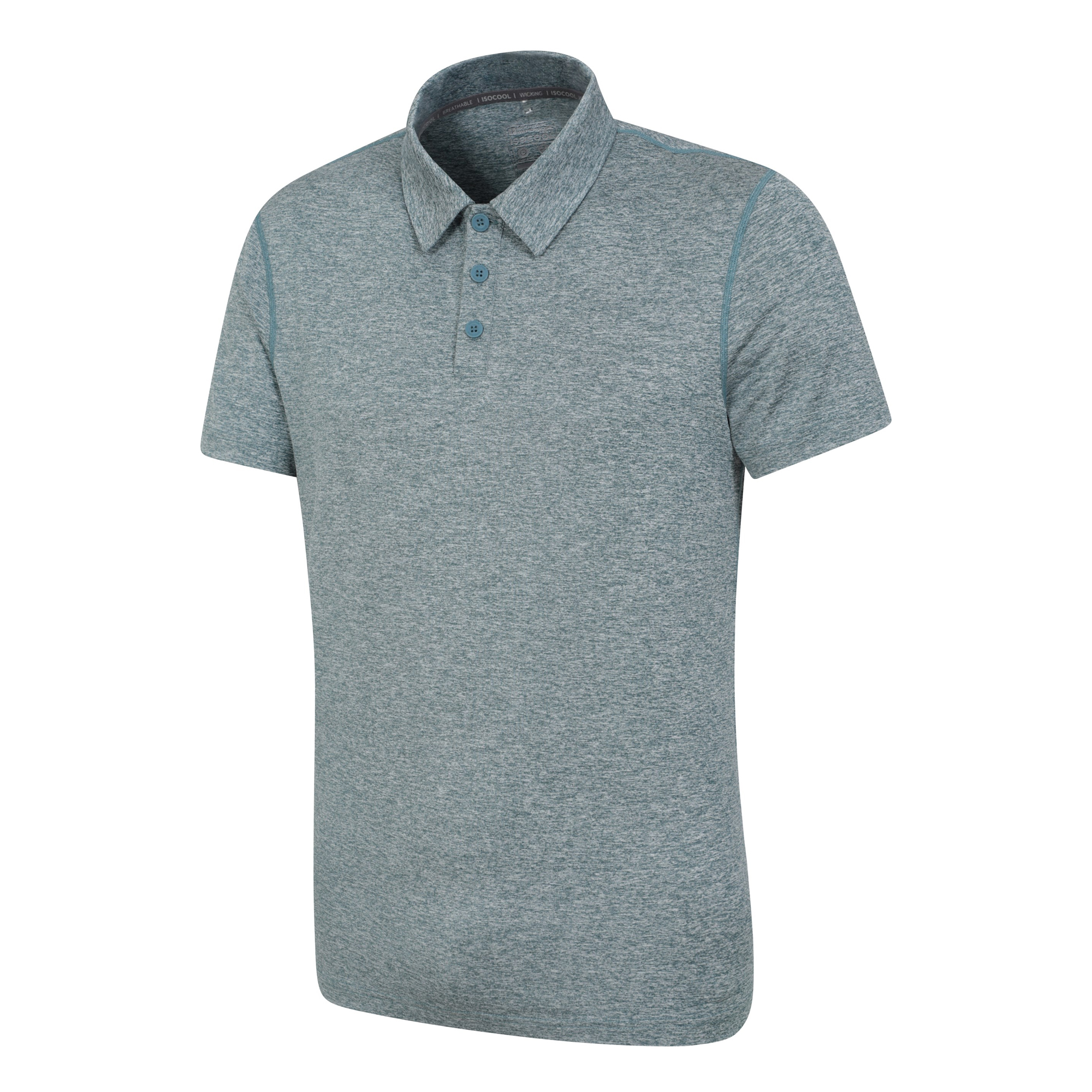 Mountain Warehouse Mens Deuce IsoCool Polo Shirt (MW889) - Picture 14 of 32
