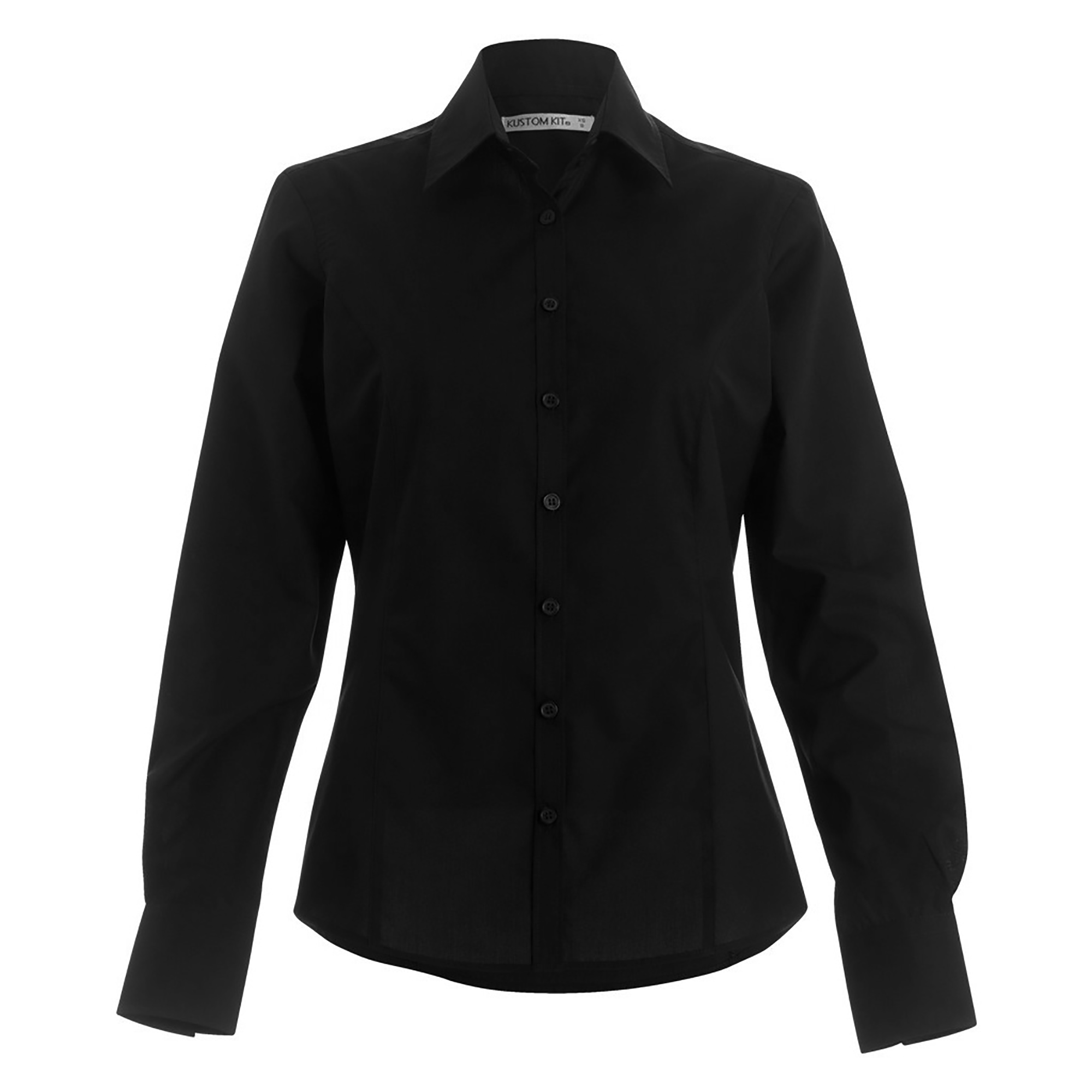 Kustom Kit Womens/Ladies Long Sleeve Business/Work Shirt