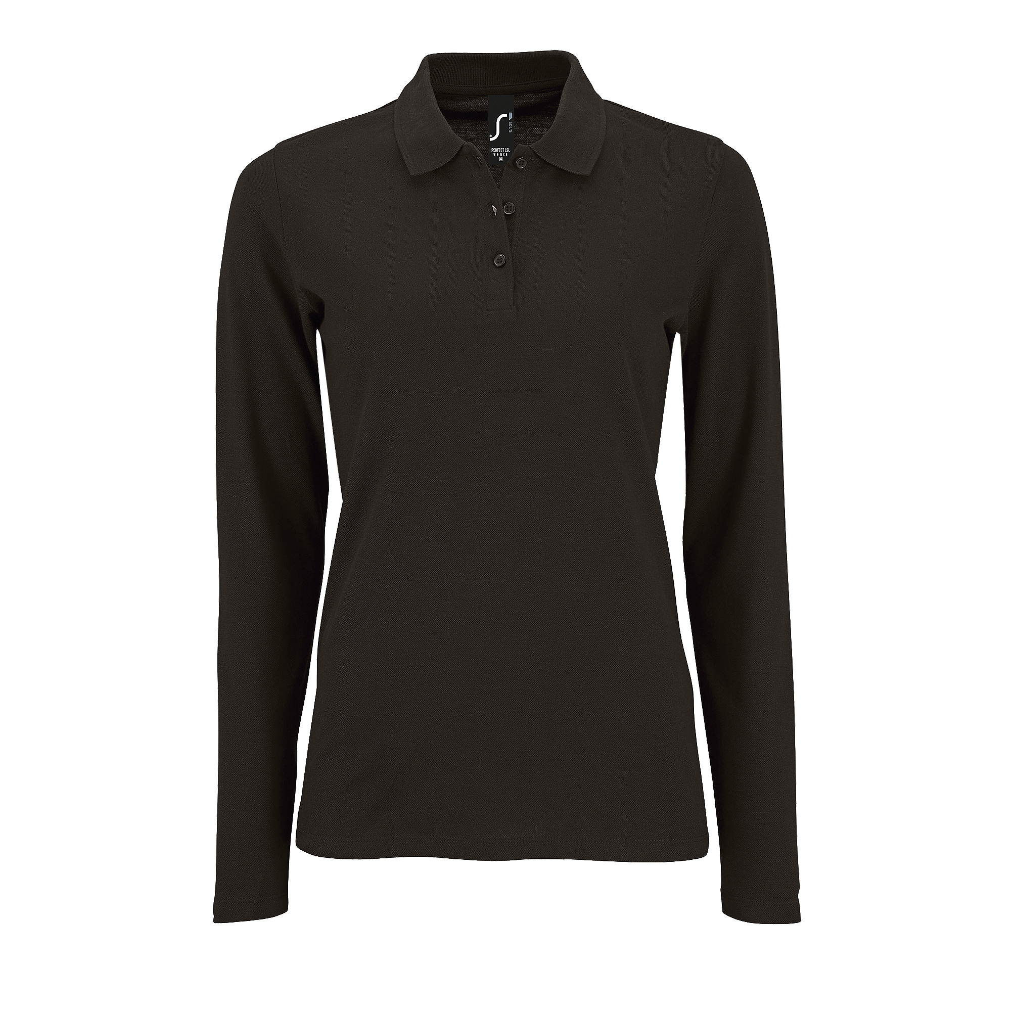 SOLS Womens/Ladies Perfect Long Sleeve Pique Polo Shirt PC2908