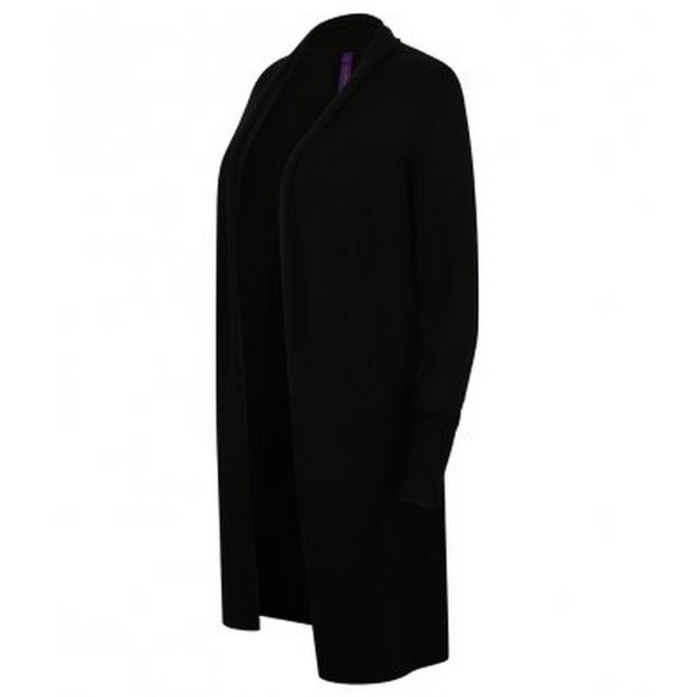 (ヘンブリー) Henbury レディース ロングライン オープン ニット カーディガン PC2960 (グレーマール) Henbury Womens/Ladies Long Line Open Cardigan (PC2960) | eBay