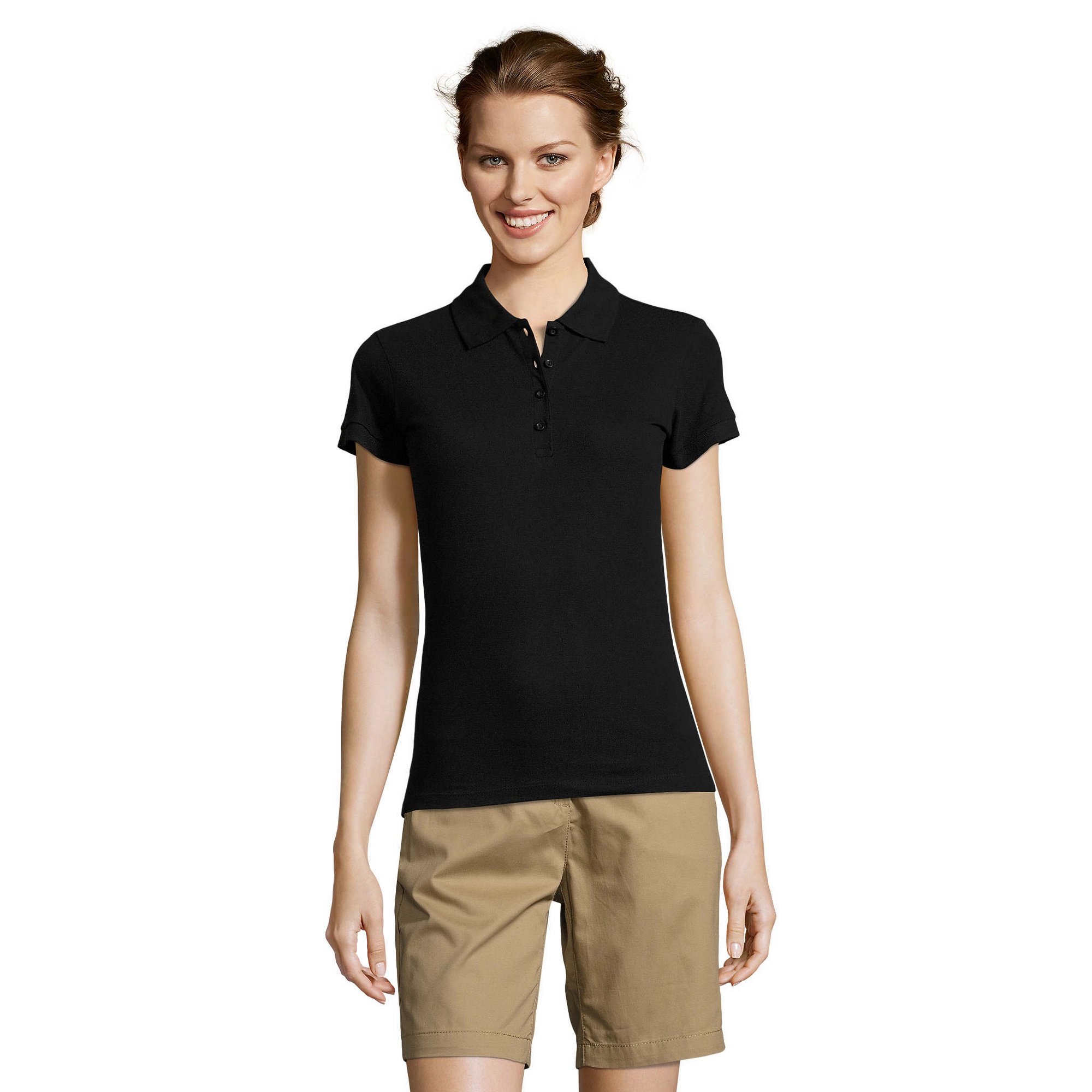 SOLS Damen/Ladies People Piqué Kurzarm Baumwolle Polo/N/A N/A PC319 - Bild 9 von 99