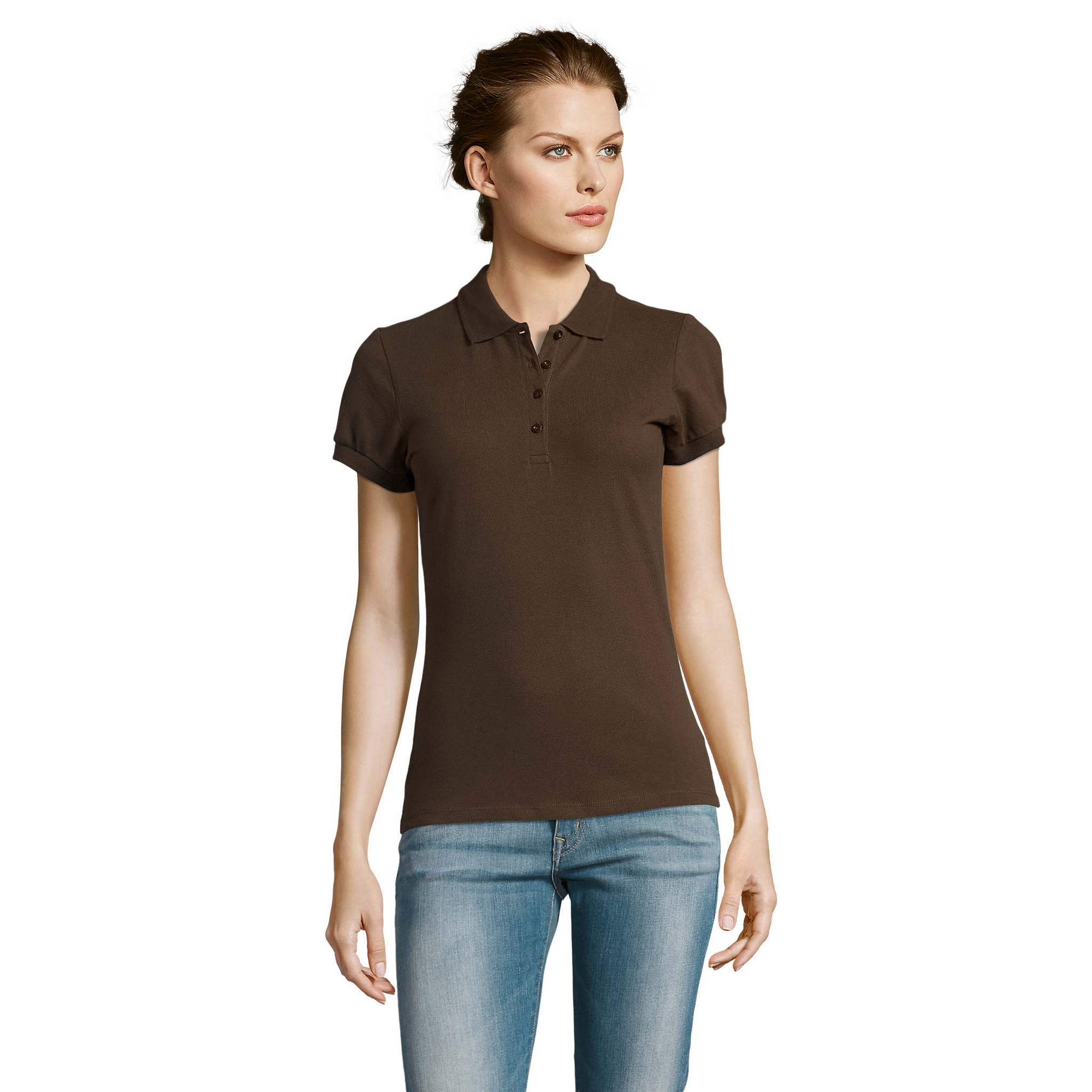 SOLS Damen/Ladies People Piqué Kurzarm Baumwolle Polo/N/A N/A PC319 - Bild 21 von 99