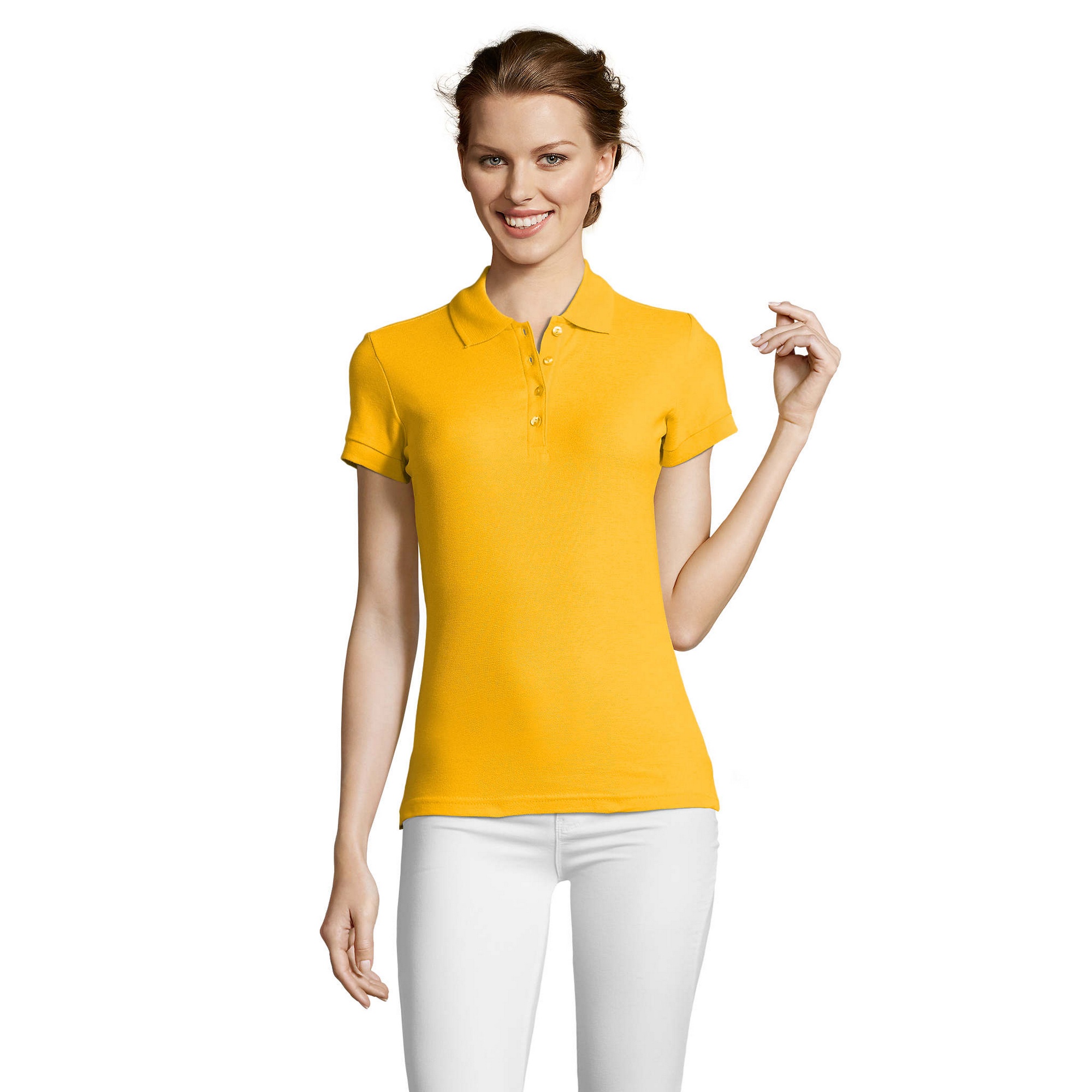 SOLS Damen/Ladies People Piqué Kurzarm Baumwolle Polo/N/A N/A PC319 - Bild 33 von 99