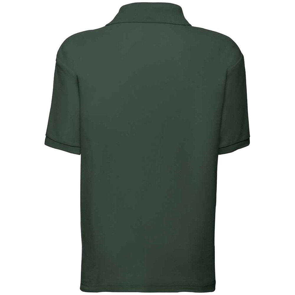 Fruit of the Loom Childrens/Kids Poly/Cotton Pique Polo Shirt (PC3885) - Picture 8 of 39