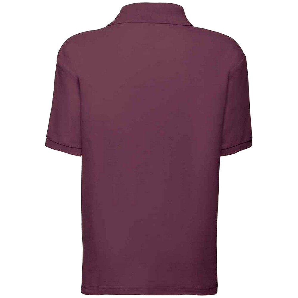 Fruit of the Loom Childrens/Kids Poly/Cotton Pique Polo Shirt (PC3885) - Picture 11 of 39