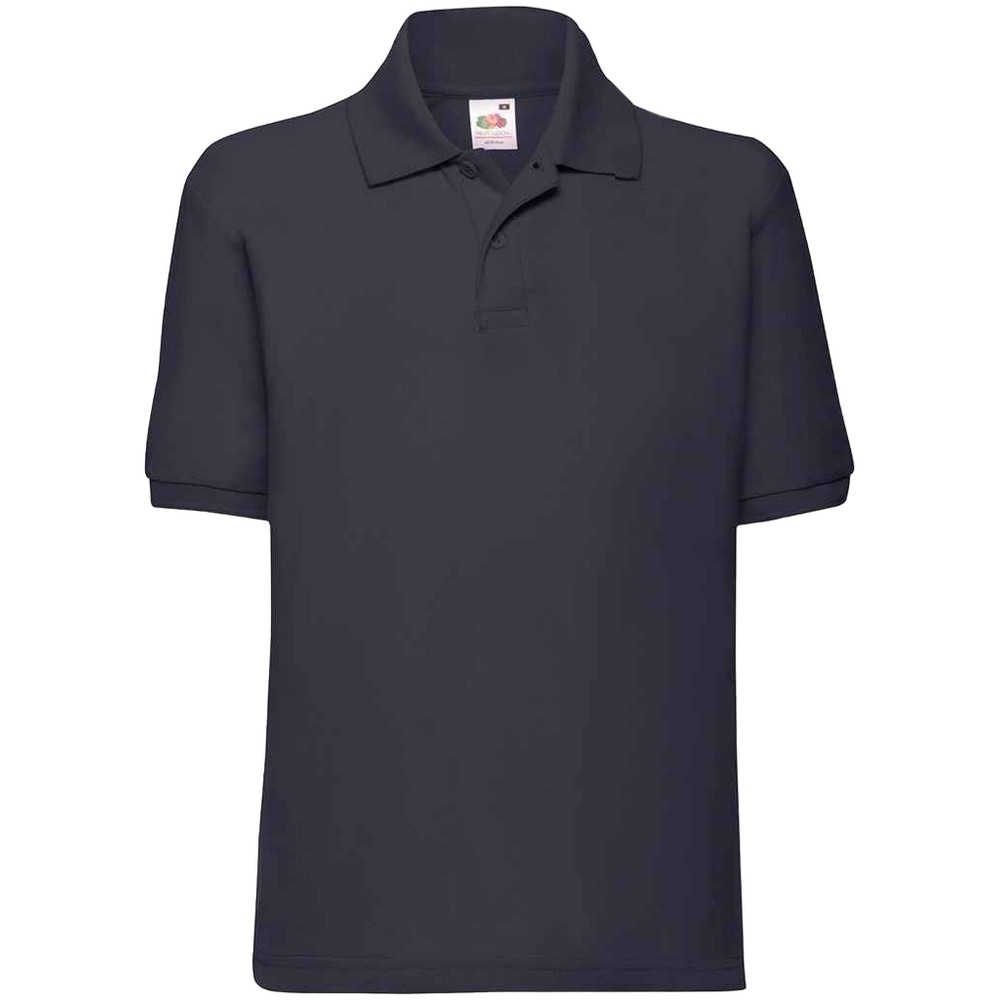 Fruit of the Loom Childrens/Kids Poly/Cotton Pique Polo Shirt (PC3885) - Picture 13 of 39