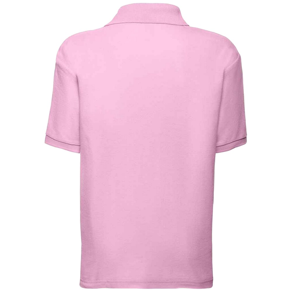 Fruit of the Loom Childrens/Kids Poly/Cotton Pique Polo Shirt (PC3885) - Picture 20 of 39