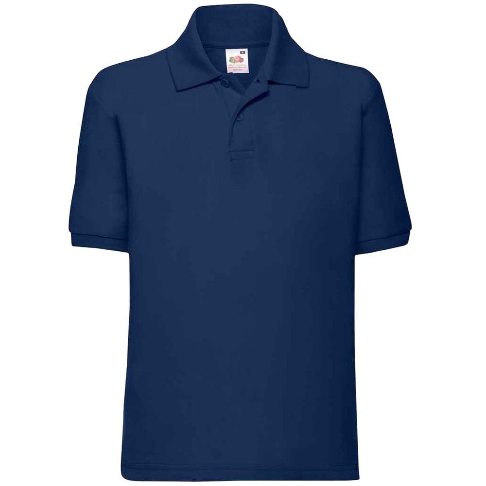 Fruit of the Loom Childrens/Kids Poly/Cotton Pique Polo Shirt (PC3885) - Picture 22 of 39