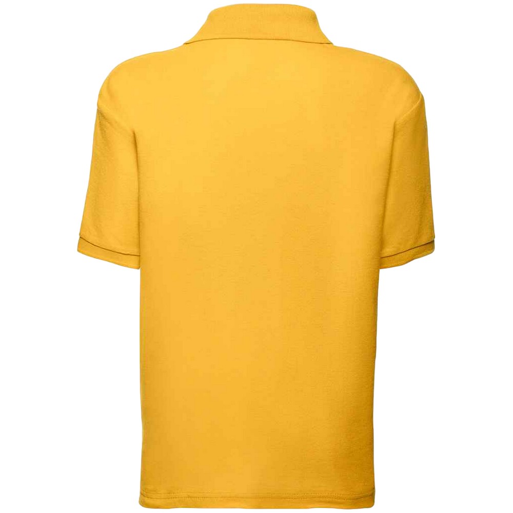 Fruit of the Loom Childrens/Kids Poly/Cotton Pique Polo Shirt (PC3885) - Picture 38 of 39