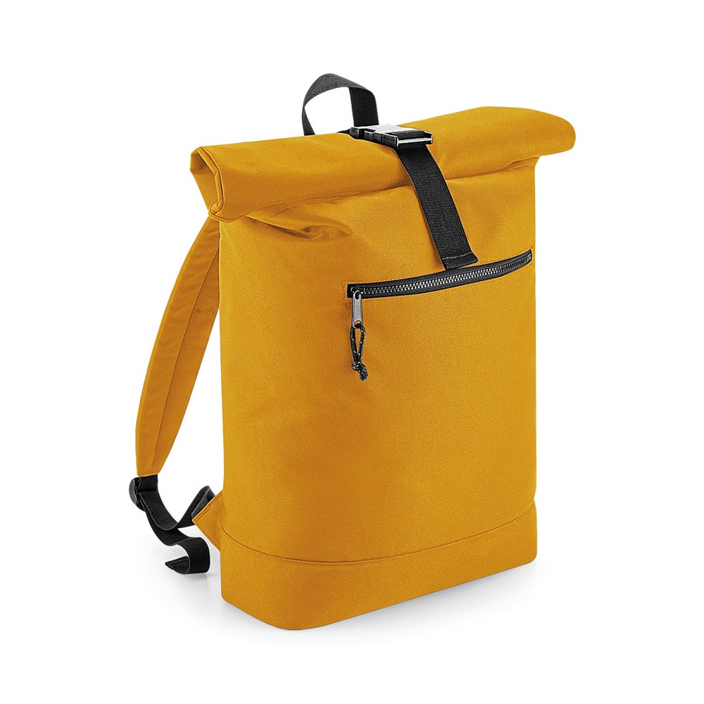 BagBase Unisex Recycled Roll-Top Backpack (PC4045) - Bild 7 von 13
