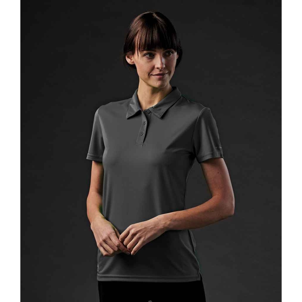 (ストームテック) Stormtech レディース Apollo 半袖 ポロシャツ トップス PC4469 (ネイビー) Women's Polos - Stormtech USA Retail