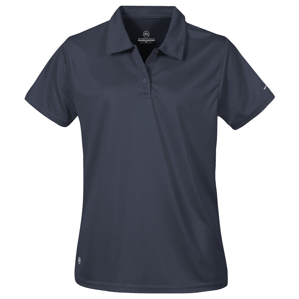 (ストームテック) Stormtech レディース Apollo 半袖 ポロシャツ トップス PC4469 (ネイビー) Stormtech Womens/Ladies Apollo Polo Shirt (PC4469) | eBay