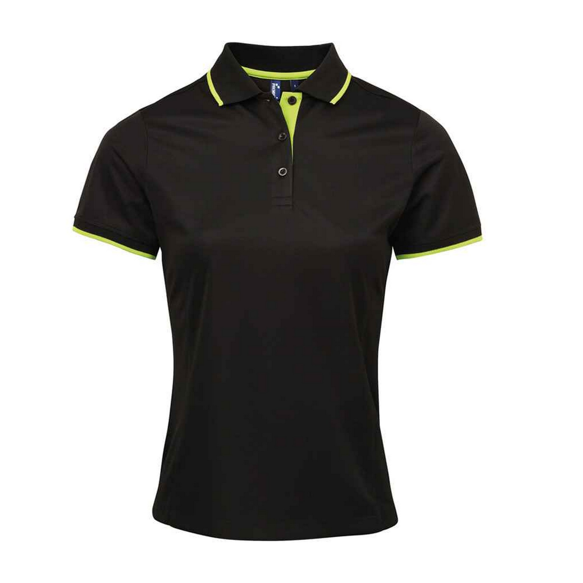 Premier Damen/Ladies Coolchecker Kontrast Piqué Polo Shirt PC5459 - Bild 5 von 34