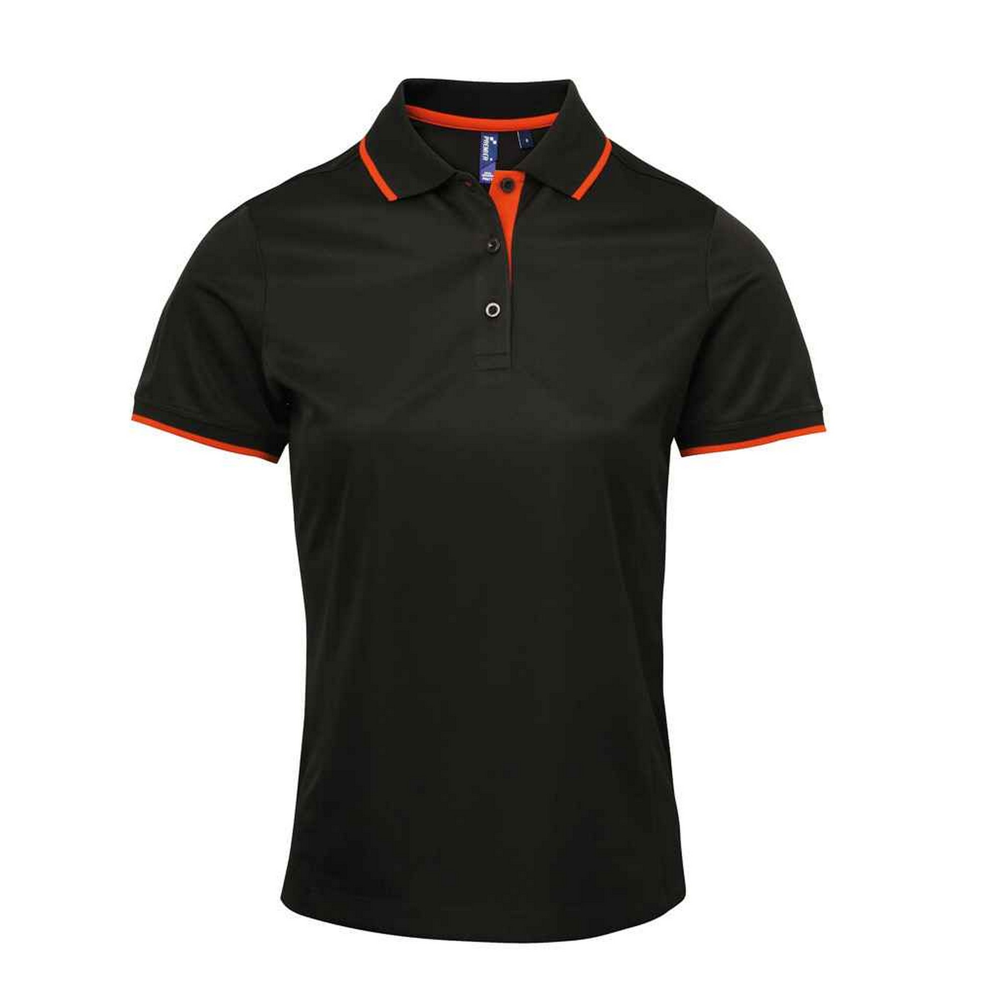 Premier Damen/Ladies Coolchecker Kontrast Piqué Polo Shirt PC5459 - Bild 8 von 34