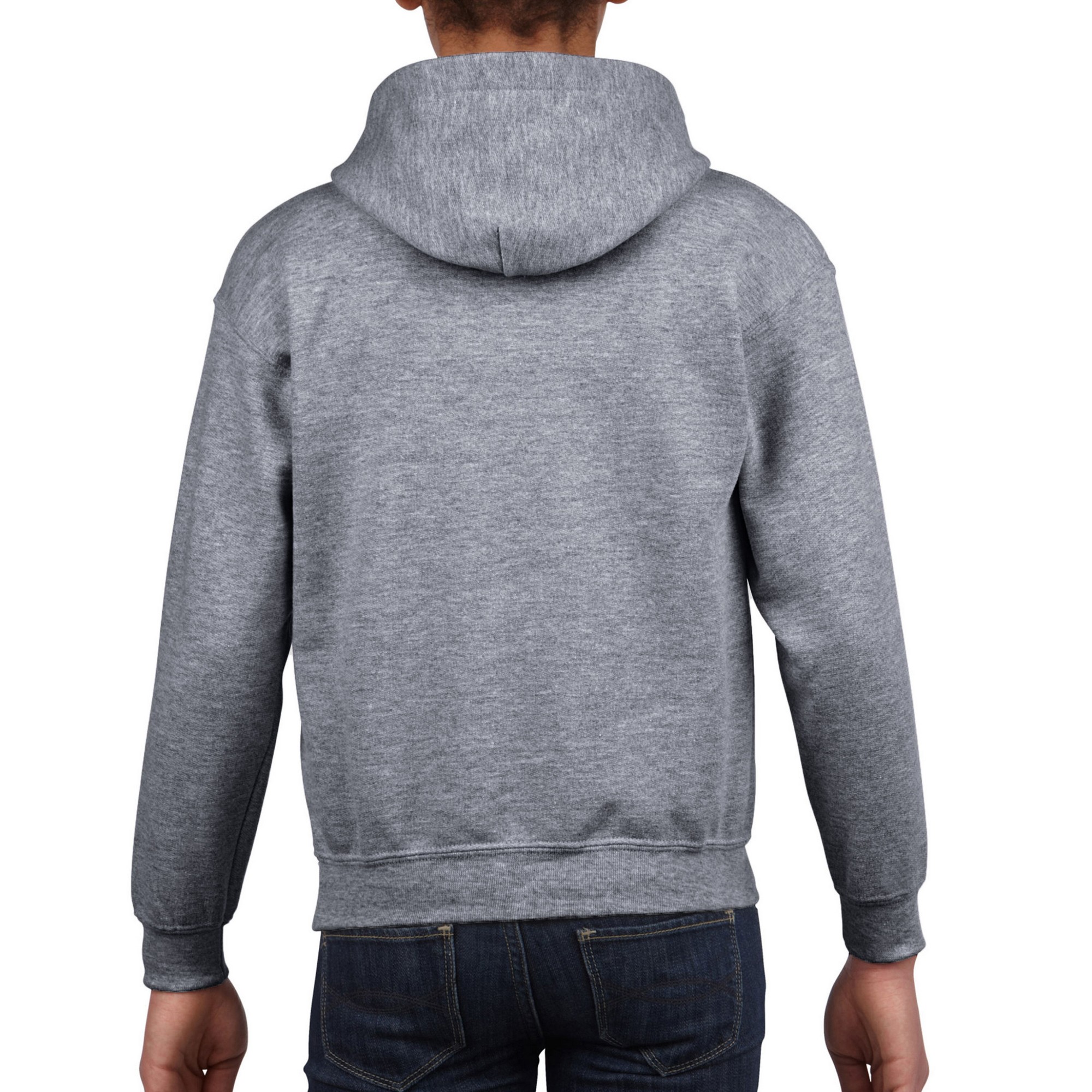 Gildan Childrens/Kids Heavy Blend Hooded Sweatshirt (PC6242) - Picture 20 of 51