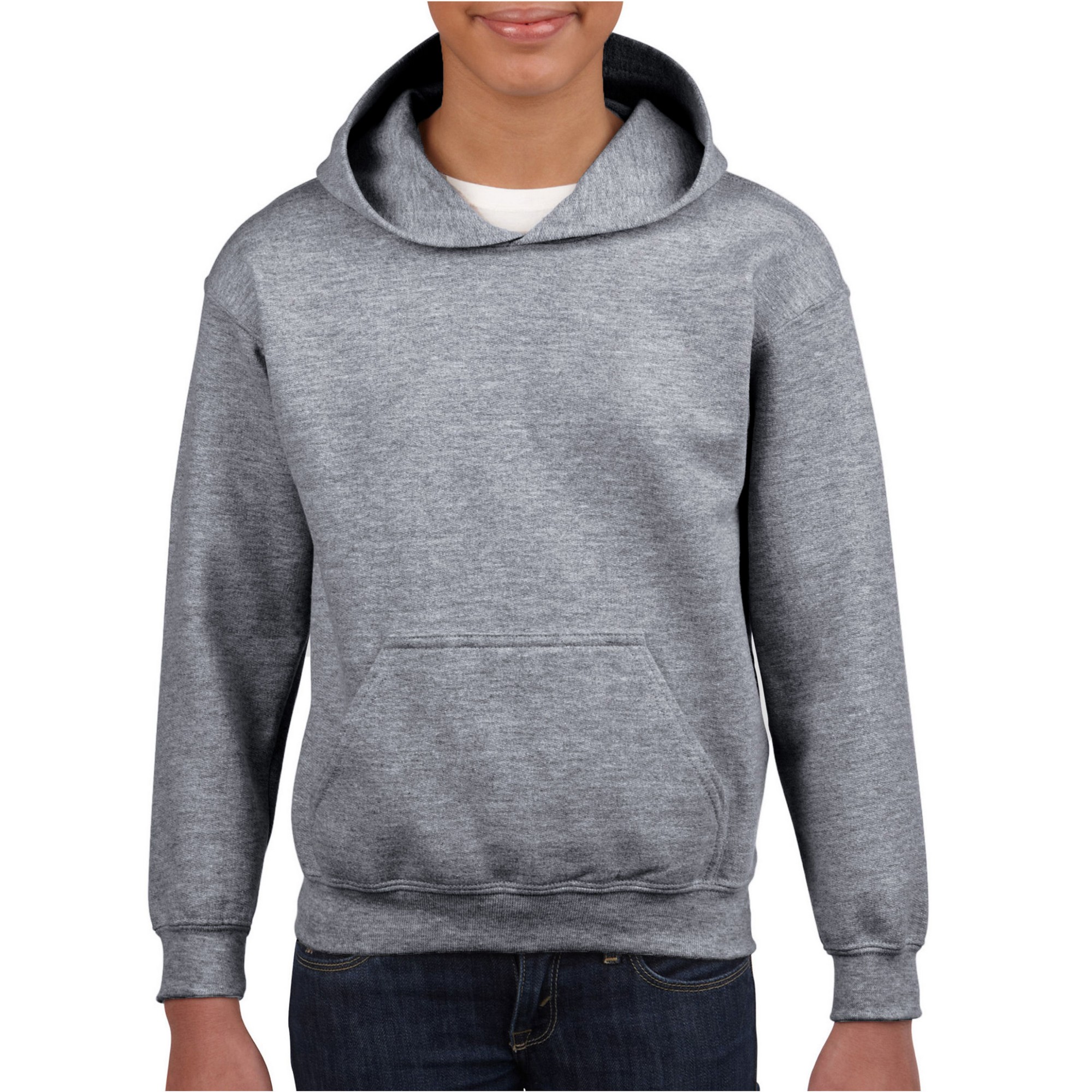 Gildan Childrens/Kids Heavy Blend Hooded Sweatshirt (PC6242) - Picture 21 of 51