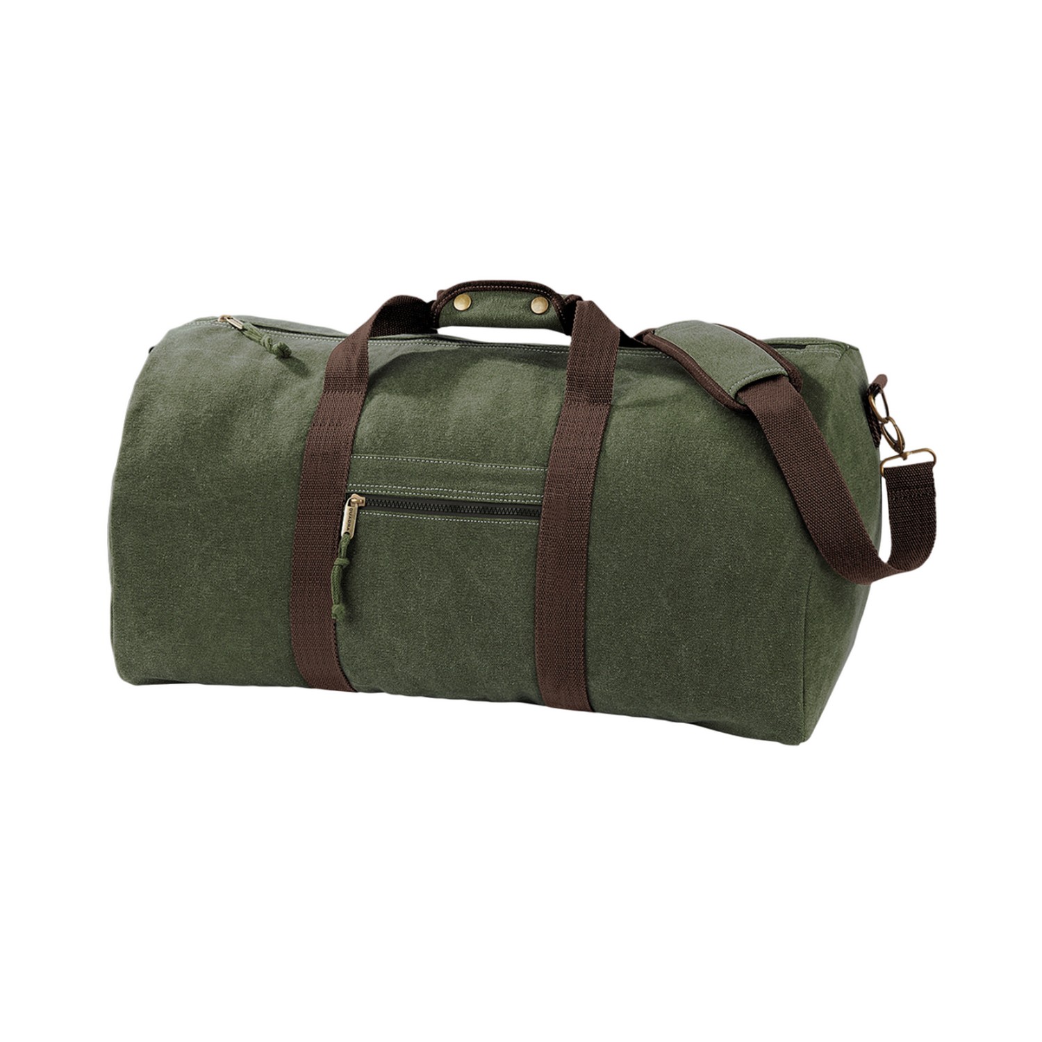 Quadra Vintage Canvas Duffle Bag PC6446 - Picture 5 of 8