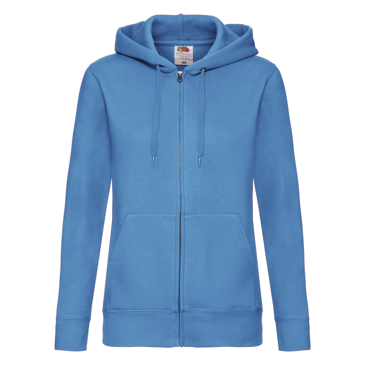 Fruit of the Loom Womens/Ladies Lady Fit Full Zip Hoodie (PC6447) - Picture 4 of 9