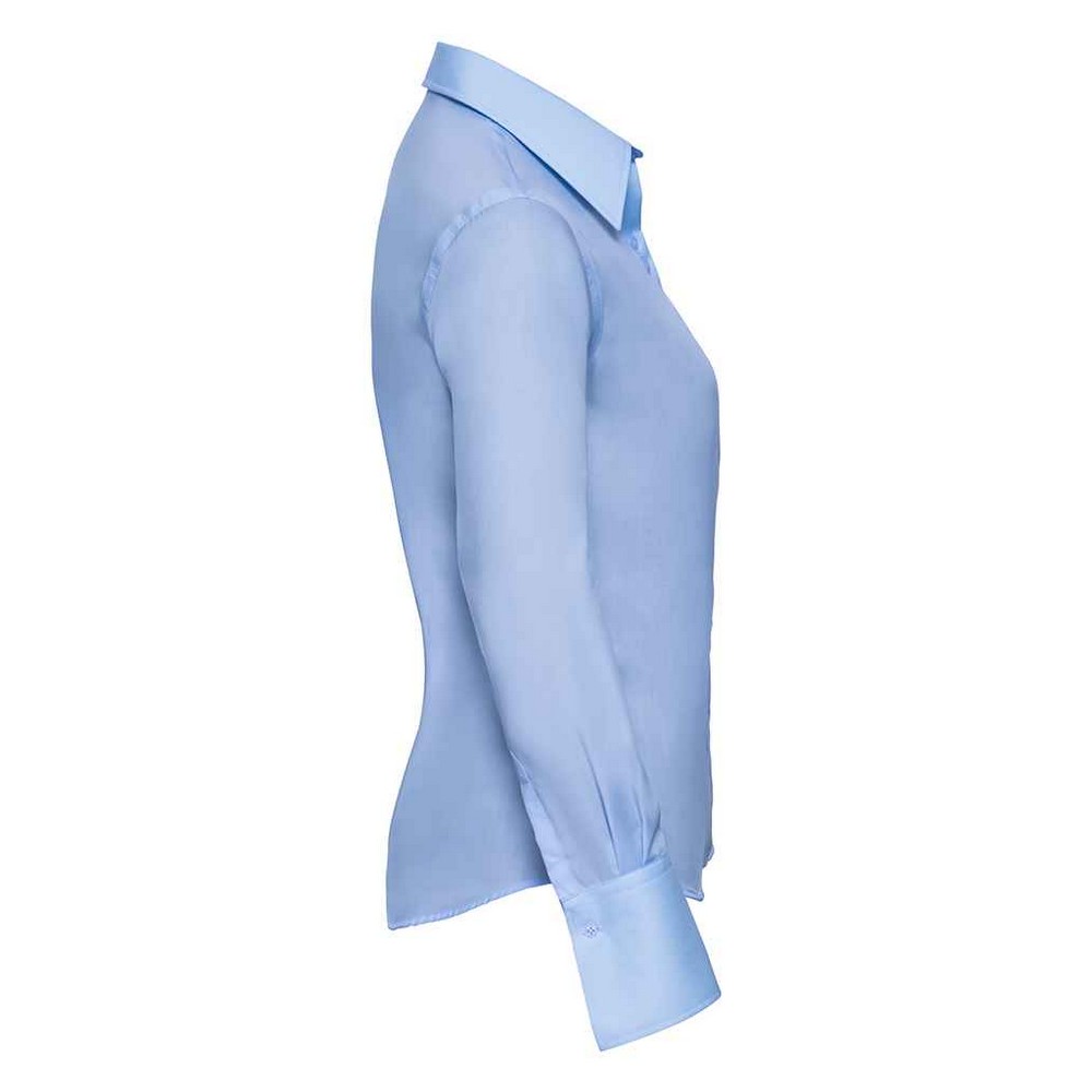 Russell Collection Damen/Ladies Ultimate Bügelfreies Langarmshirt PC6526 - Bild 9 von 9