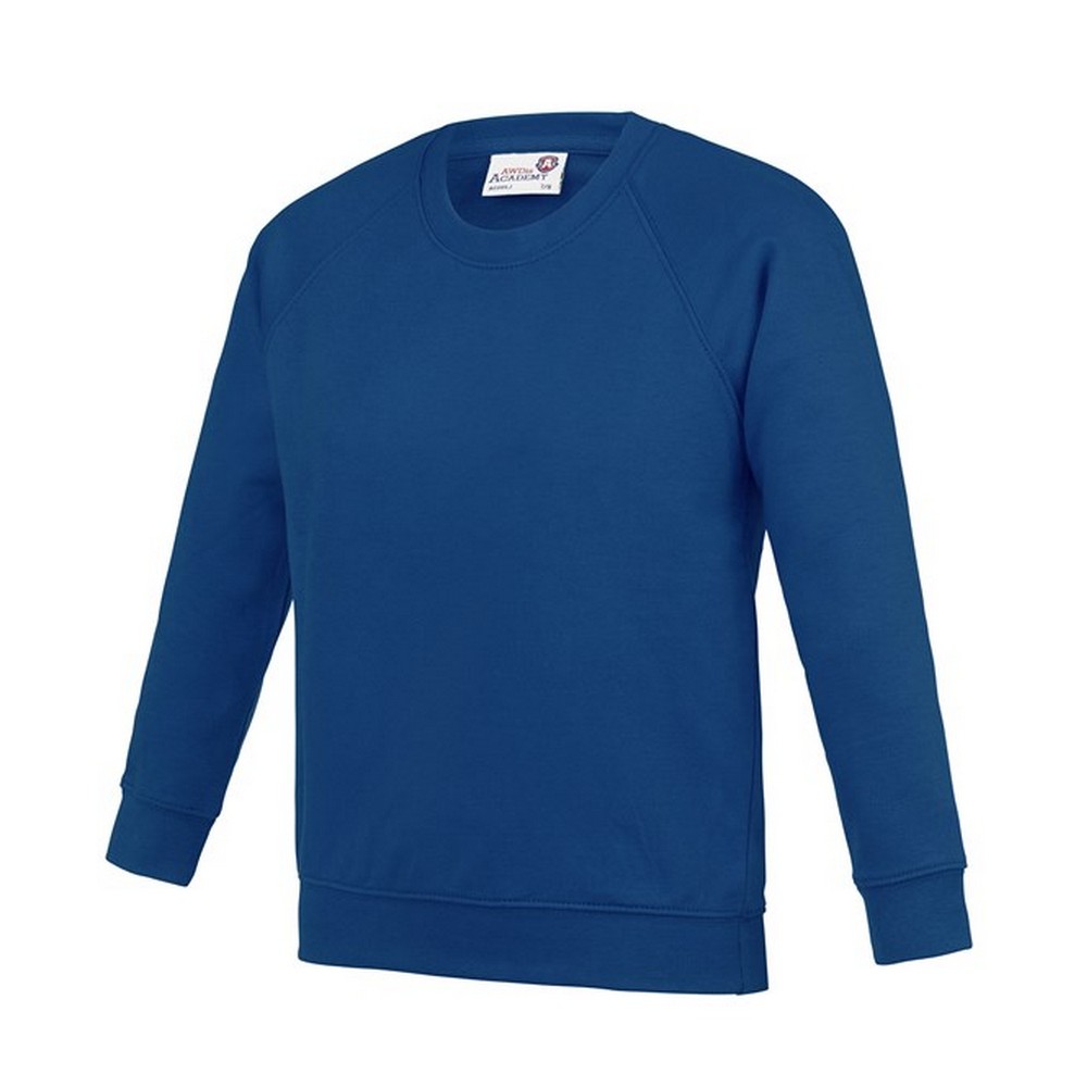 Awdis Childrens/Kids Academy Raglan Sweatshirt (PC7093) - Picture 7 of 23