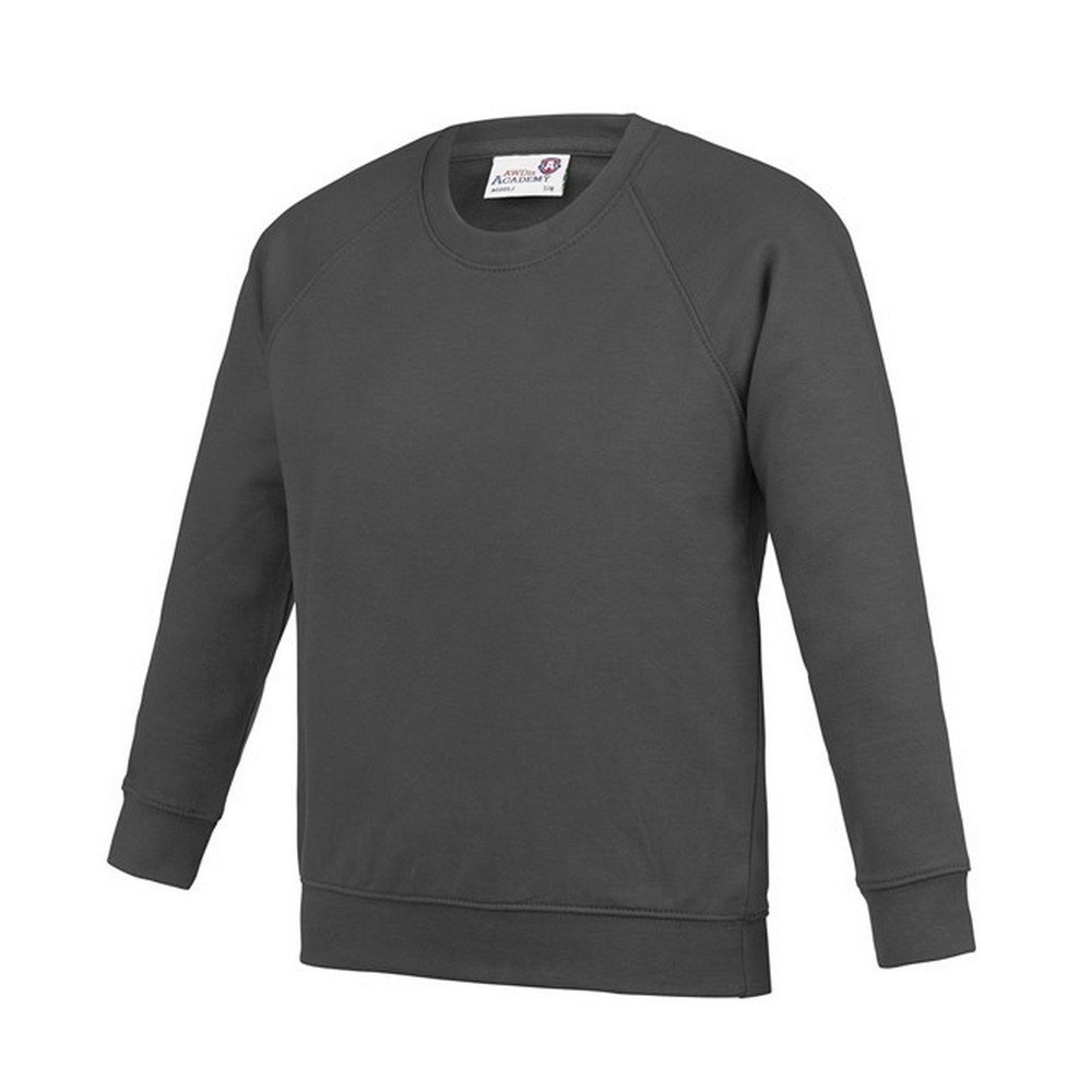 Awdis Childrens/Kids Academy Raglan Sweatshirt (PC7093) - Picture 5 of 23