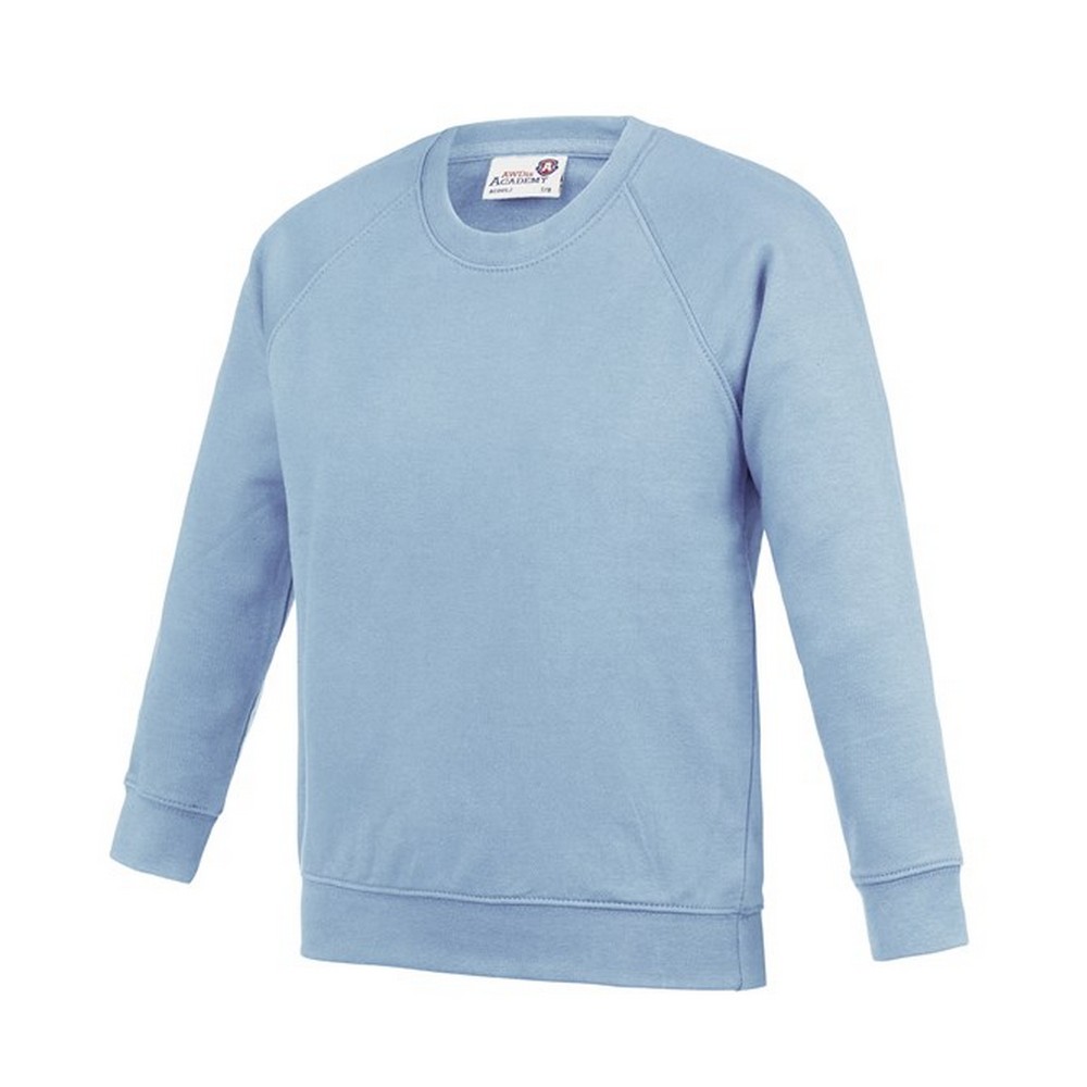 Awdis Childrens/Kids Academy Raglan Sweatshirt (PC7093) - Picture 22 of 23