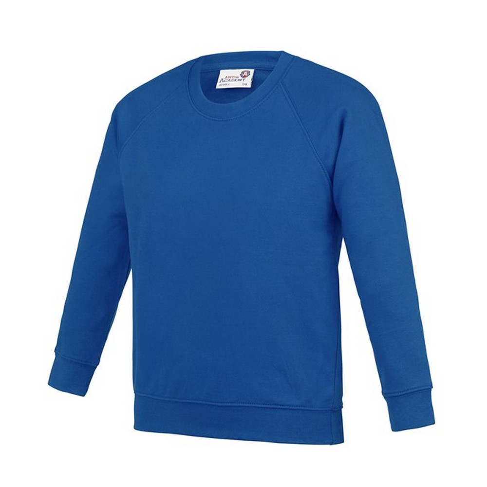 Awdis Childrens/Kids Academy Raglan Sweatshirt (PC7093) - Picture 20 of 23