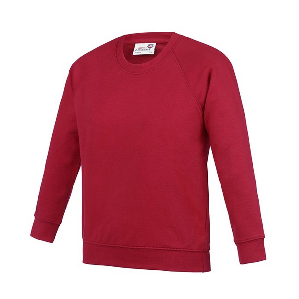 Awdis Childrens/Kids Academy Raglan Sweatshirt (PC7093) - Picture 18 of 23