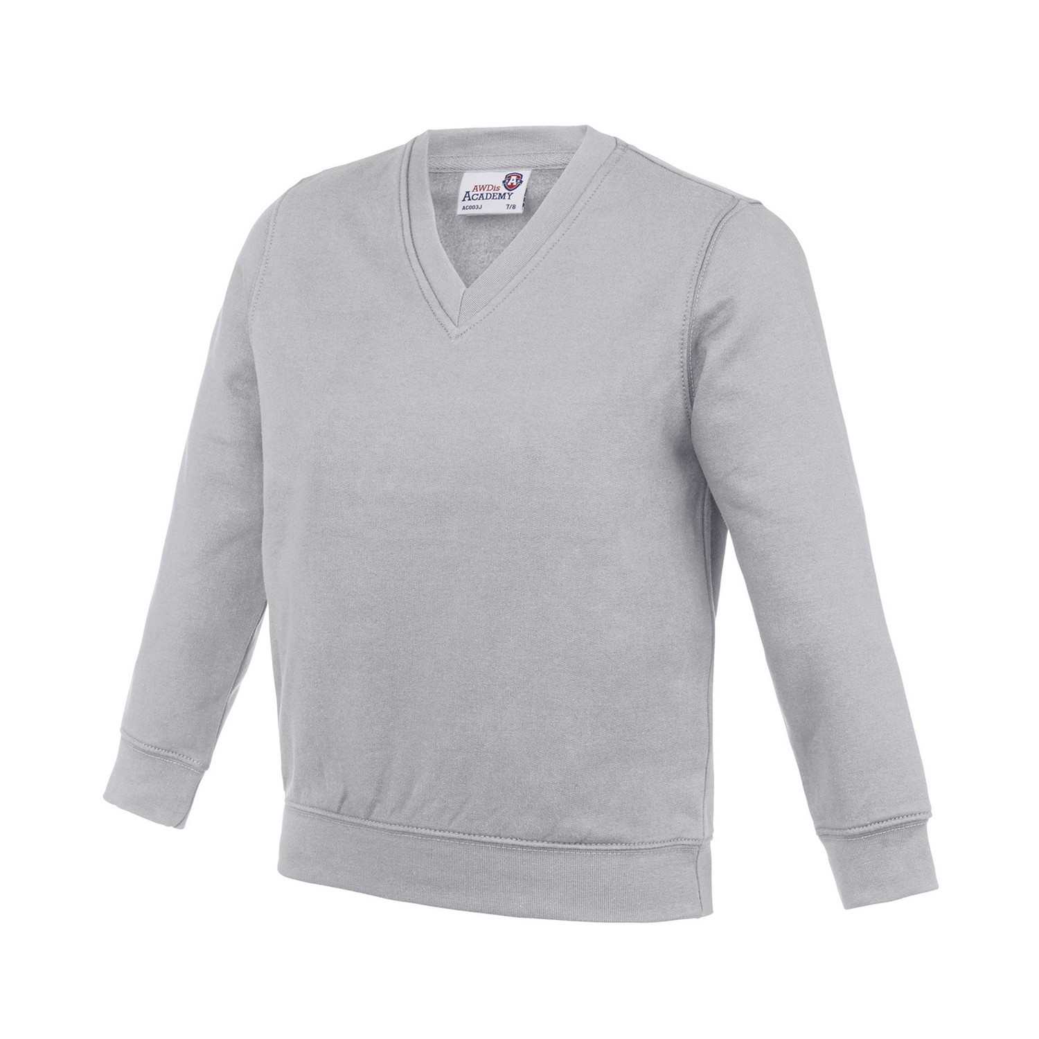 Awdis Childrens/Kids Academy V Neck Sweatshirt (PC7159) - Picture 7 of 18