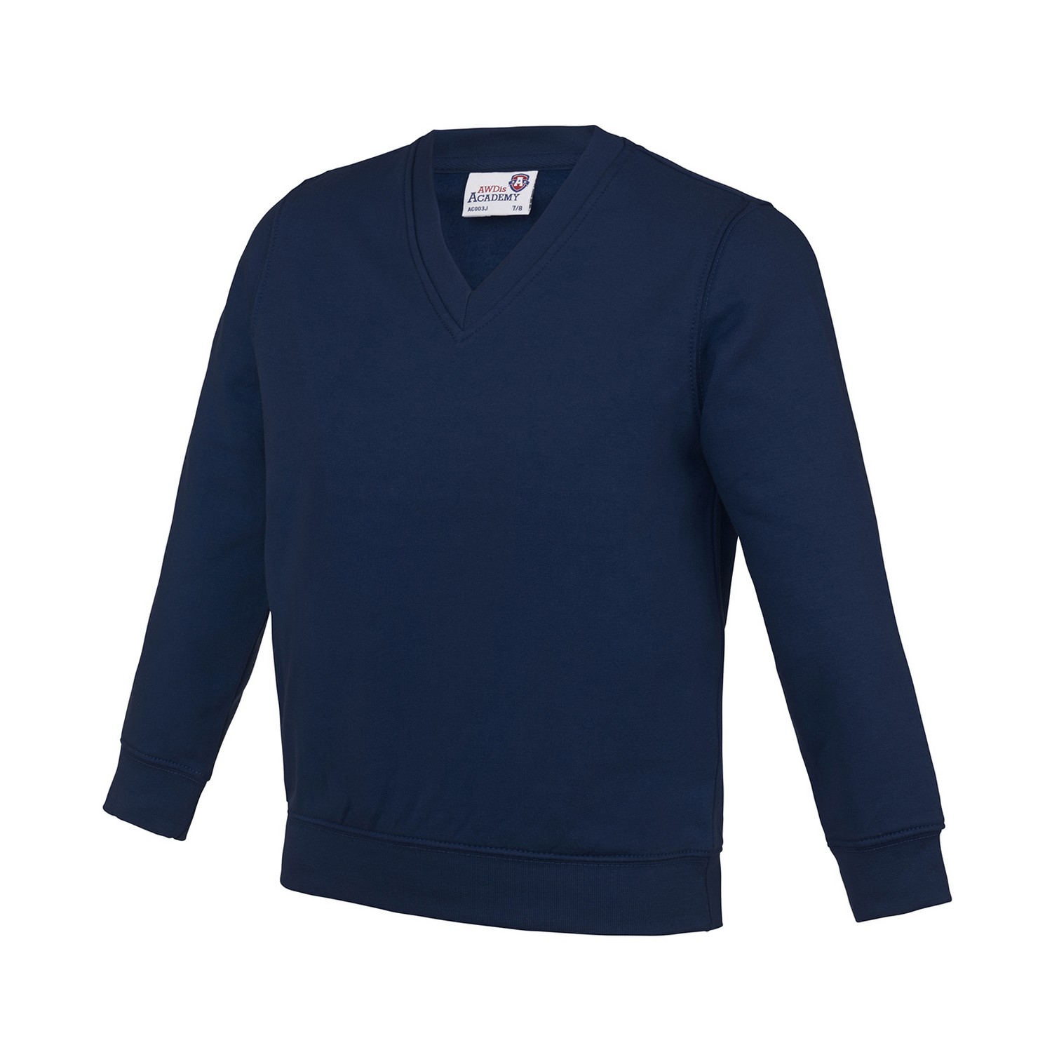 Awdis Childrens/Kids Academy V Neck Sweatshirt (PC7159) - Picture 11 of 18