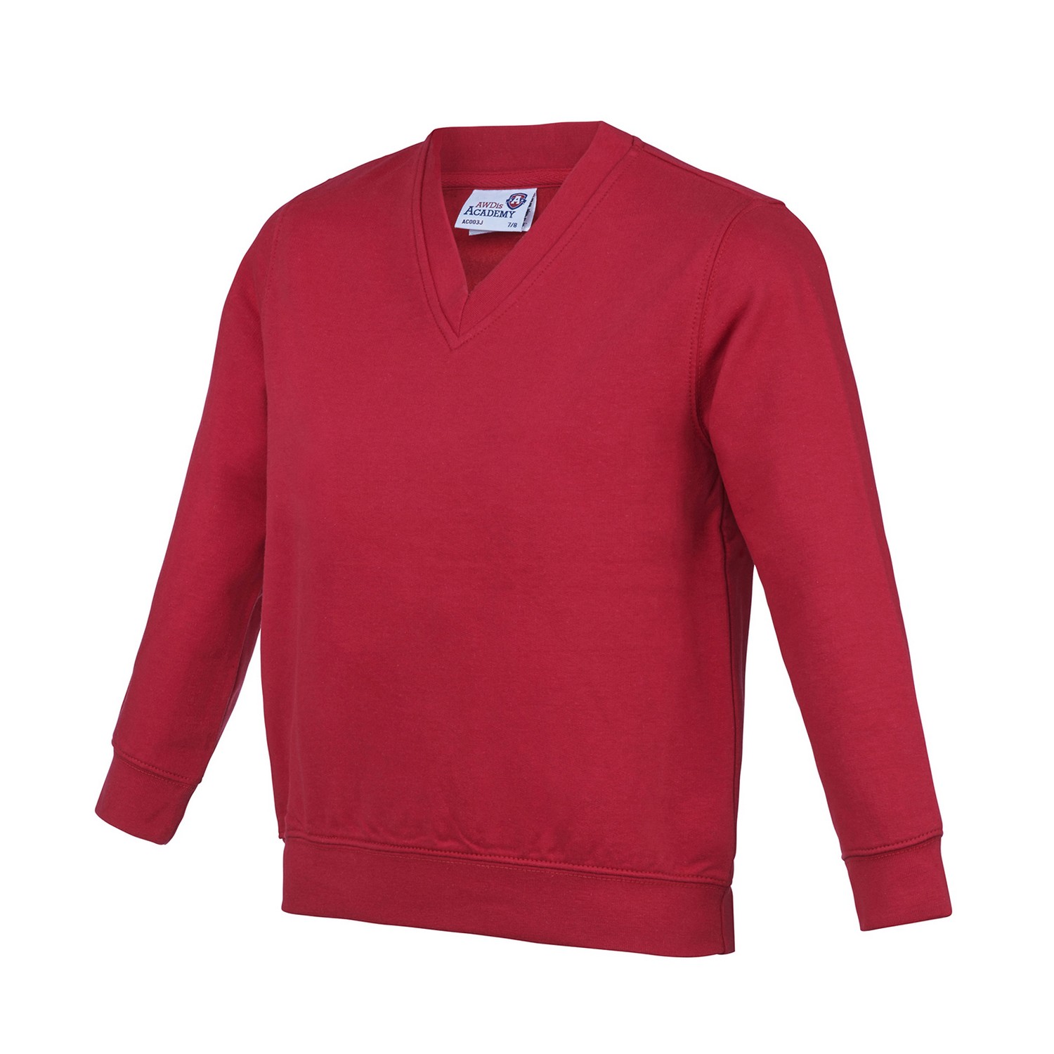 Awdis Childrens/Kids Academy V Neck Sweatshirt (PC7159) - Picture 15 of 18
