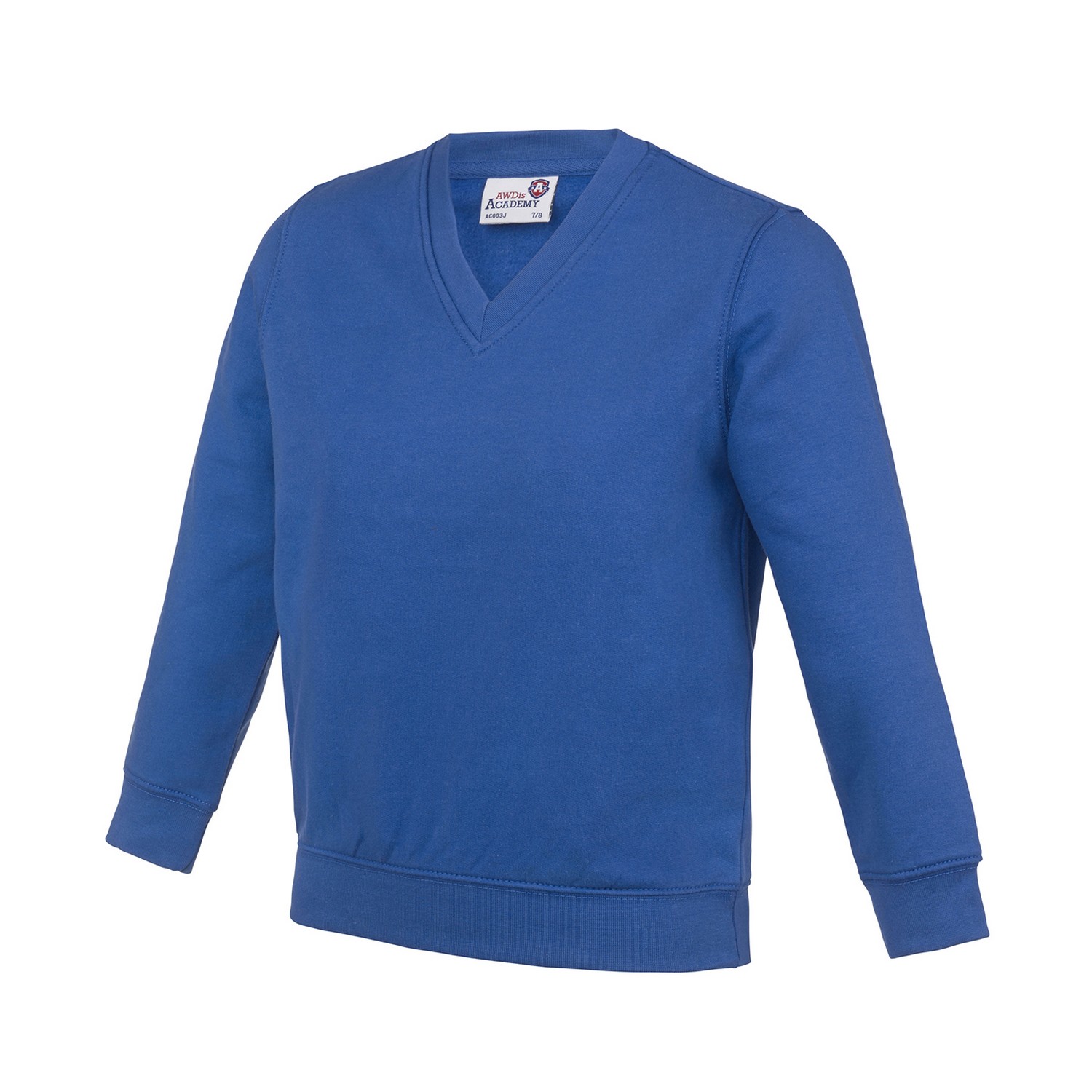 Awdis Childrens/Kids Academy V Neck Sweatshirt (PC7159) - Picture 17 of 18