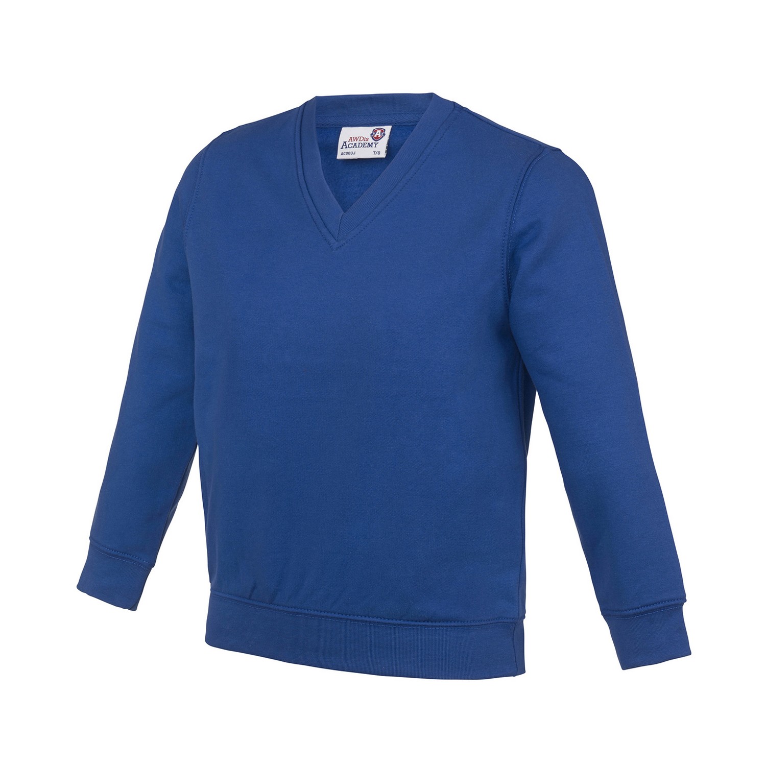 Awdis Childrens/Kids Academy V Neck Sweatshirt (PC7159) - Picture 5 of 18