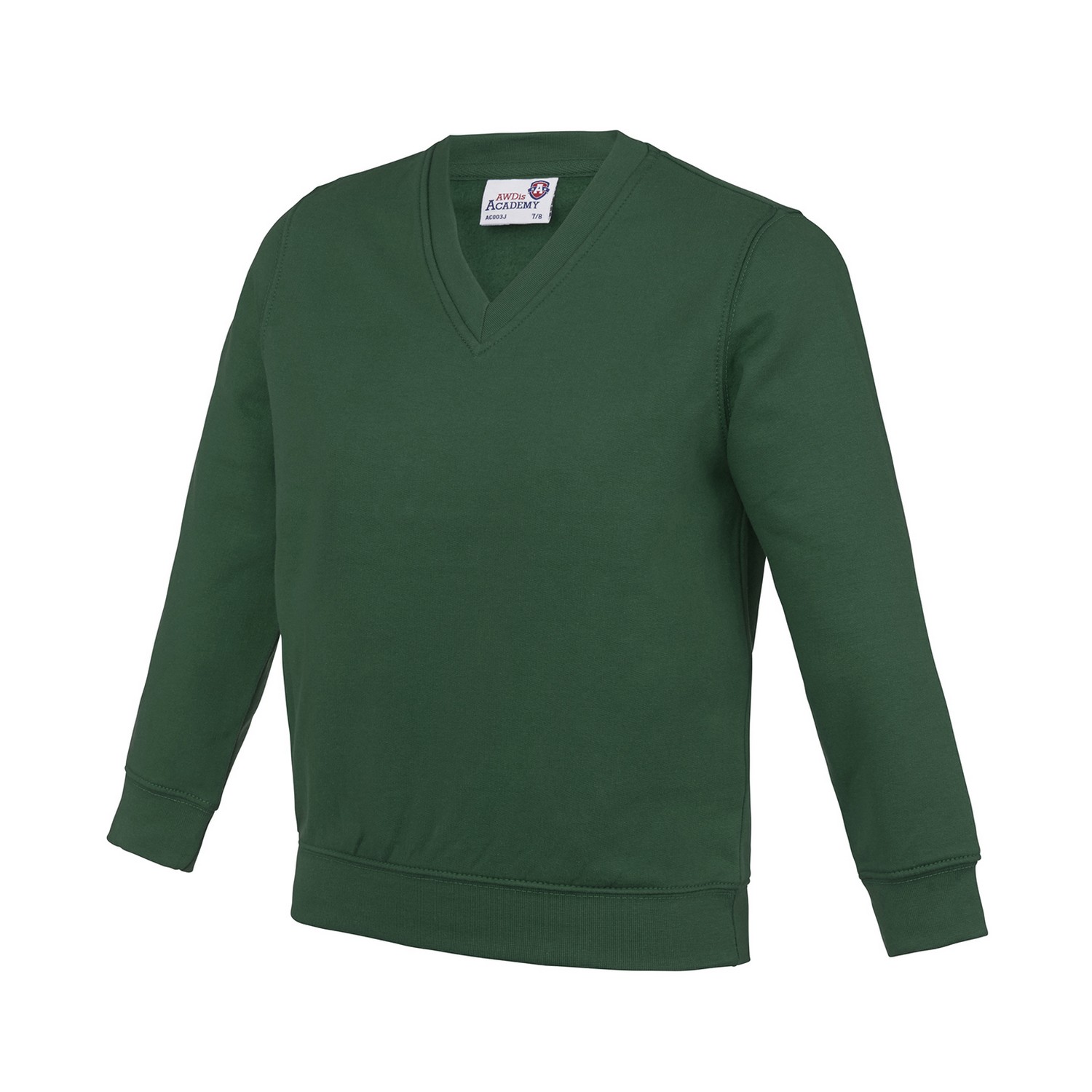 Awdis Childrens/Kids Academy V Neck Sweatshirt (PC7159) - Picture 9 of 18