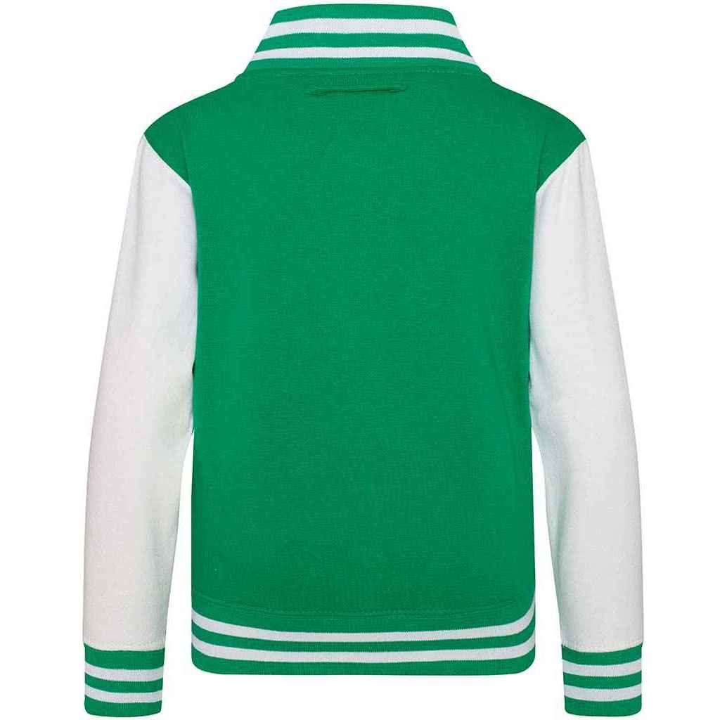 Awdis Childrens/Kids Varsity Jacket (PC7314) - Picture 11 of 18